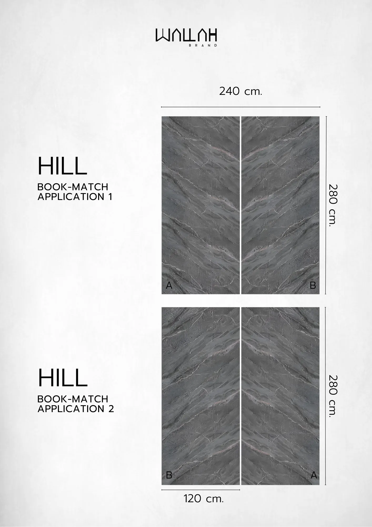 แผ่นมาร์ค ผนังลายหินอ่อนเทียม ผนังตกแต่ง 3 มิติ | WALLAH