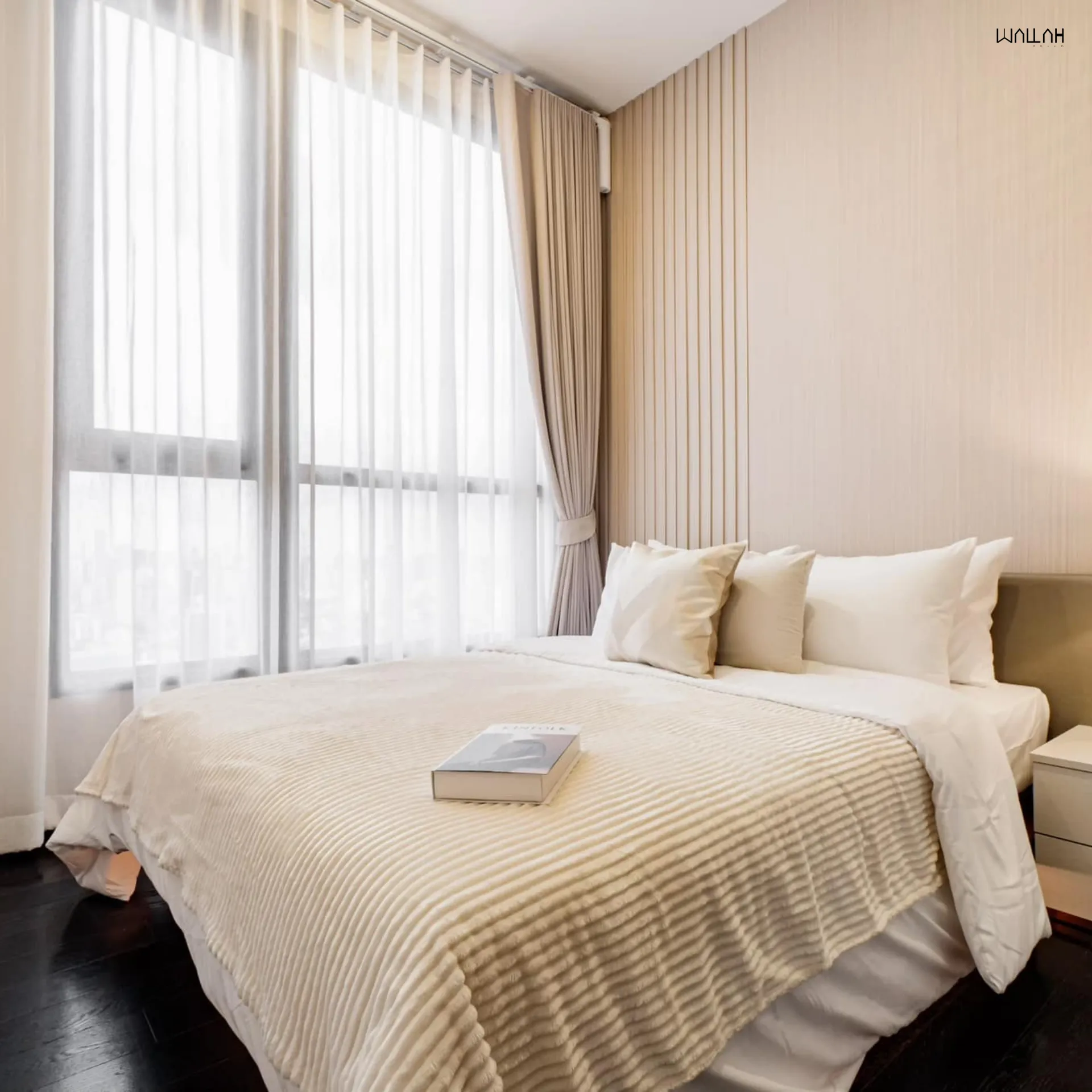 แผ่นผนังลายไม้ ไม้ระแนงตกแต่งผนัง WPC | WALLAH