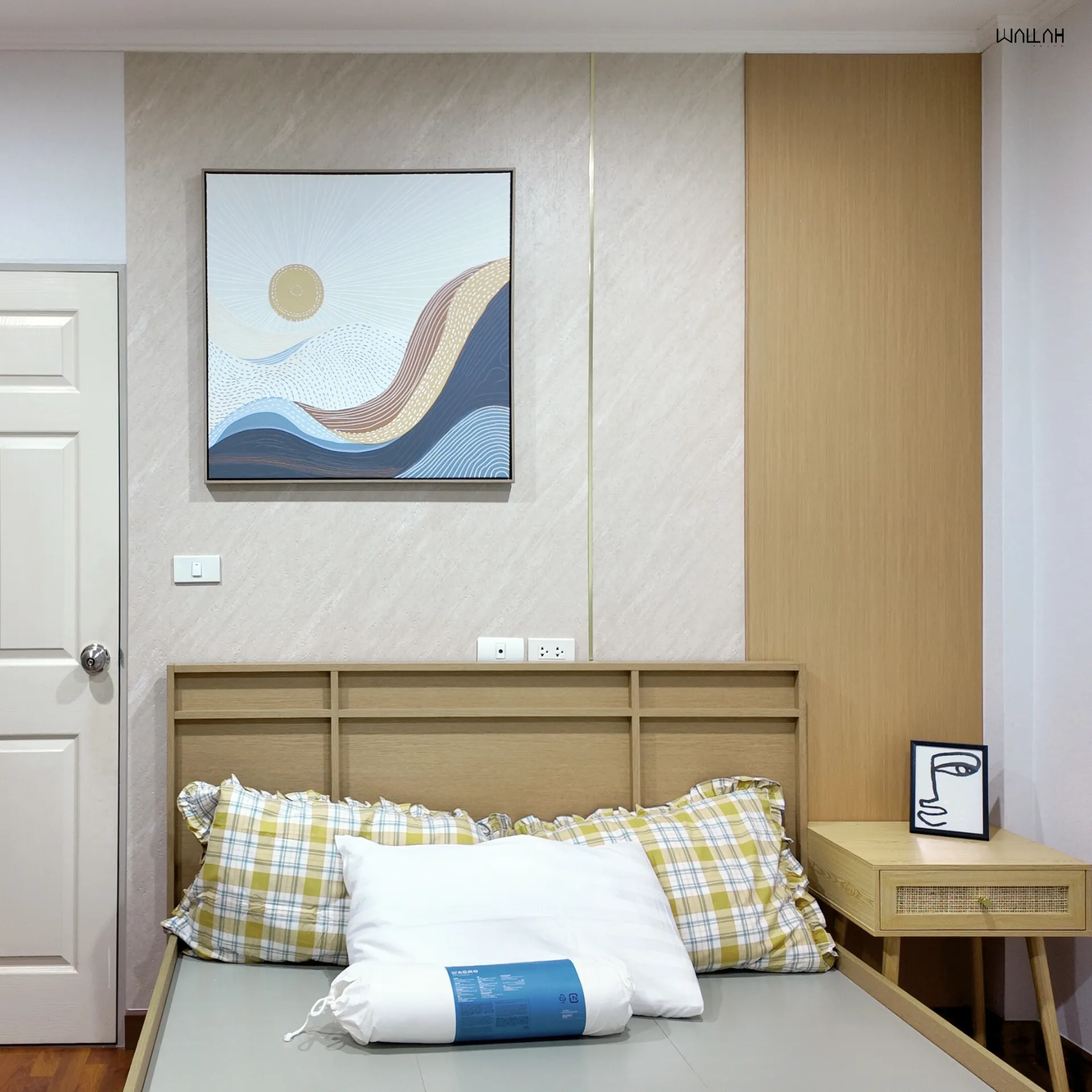 แผ่นผนังลายไม้ ไม้ระแนงตกแต่งผนัง WPC | WALLAH