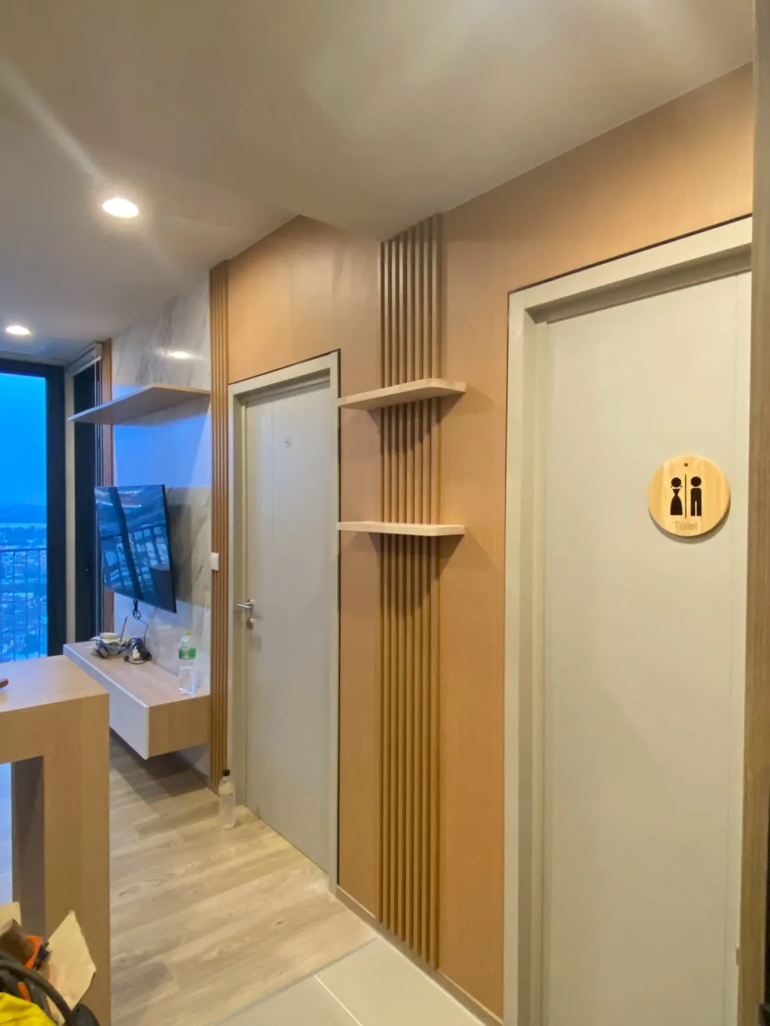 แผ่นผนังลายไม้ ไม้ระแนงตกแต่งผนัง WPC | WALLAH