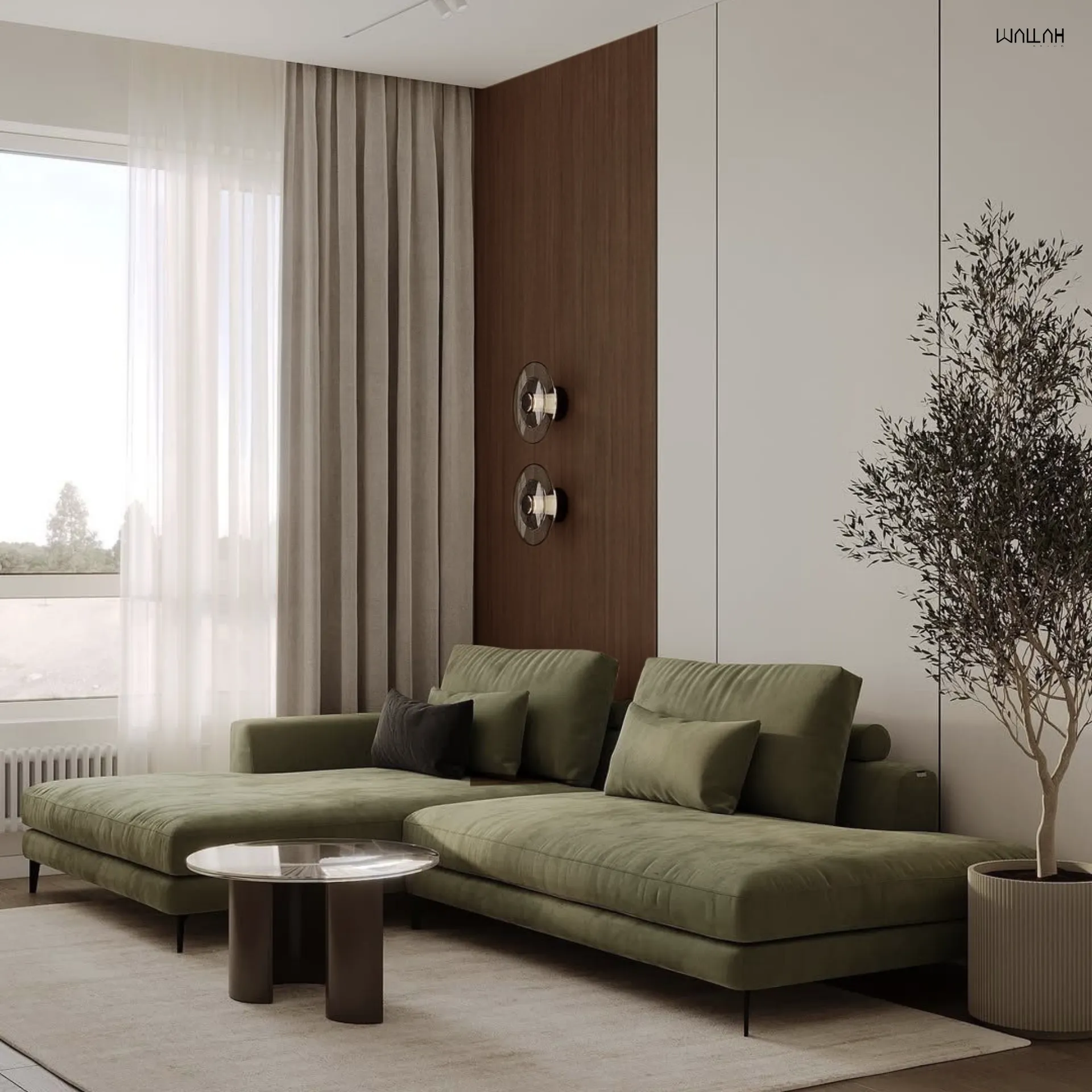 แผ่นผนังลายไม้ ไม้ระแนงตกแต่งผนัง WPC | WALLAH