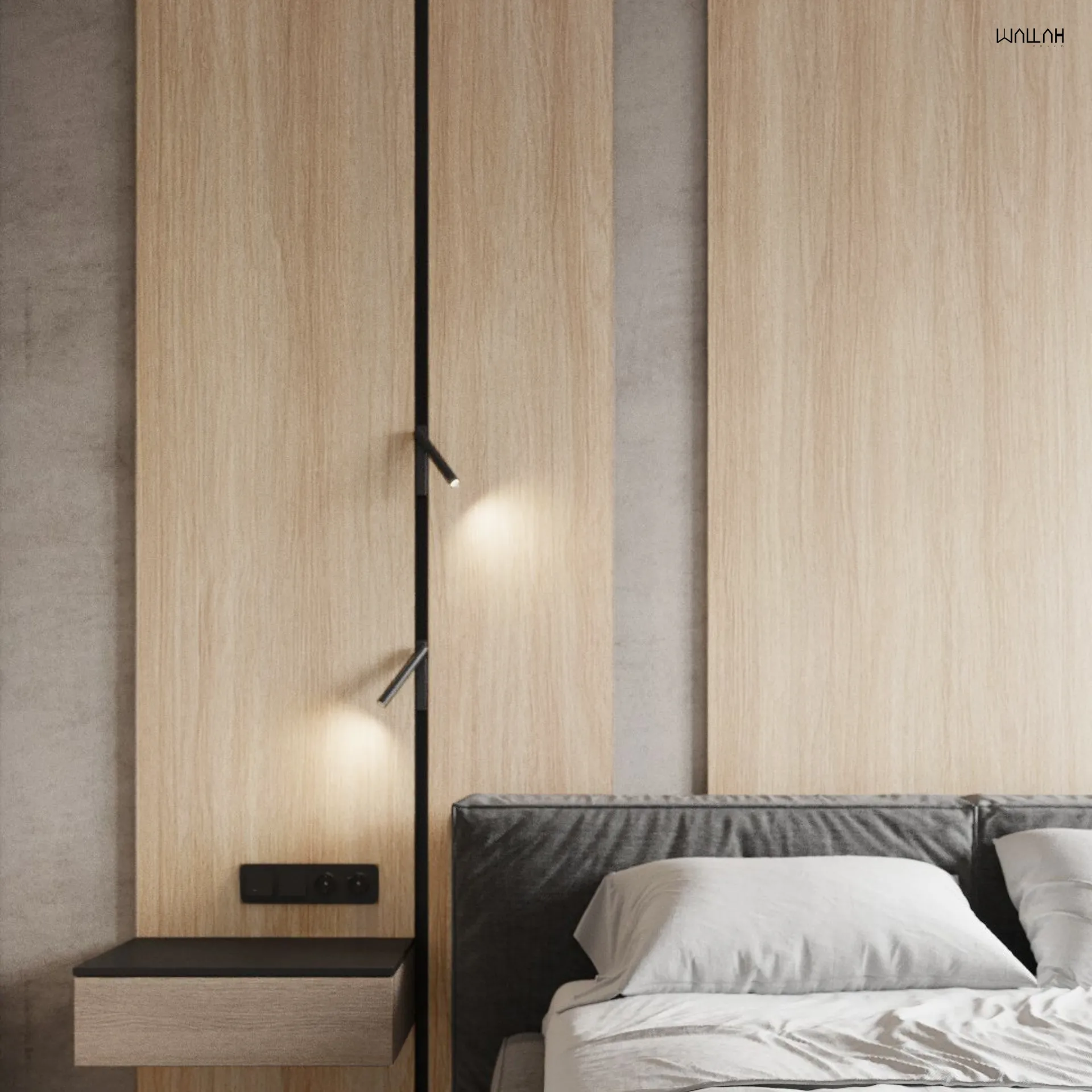 แผ่นผนังลายไม้ ไม้ระแนงตกแต่งผนัง WPC | WALLAH