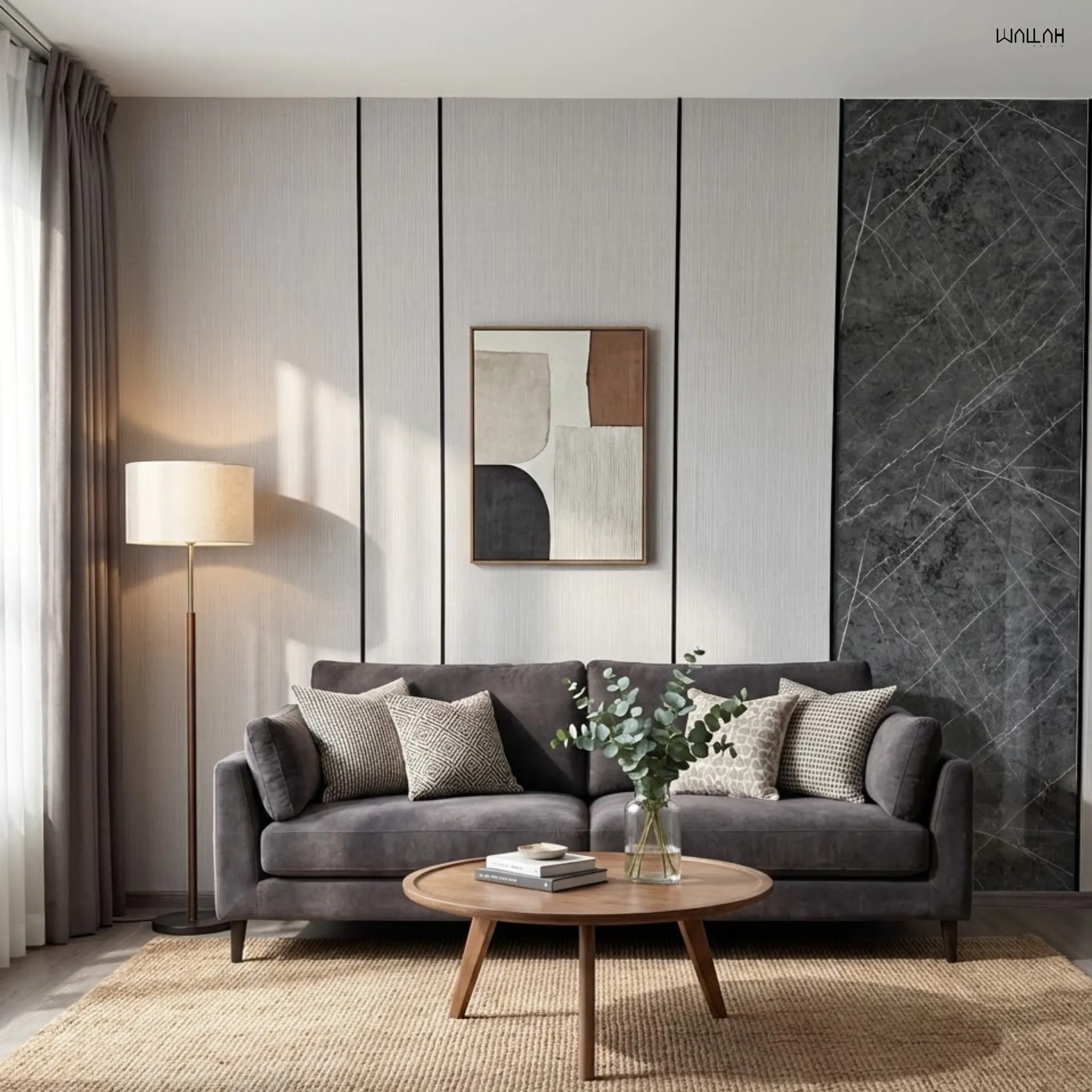 แผ่นผนังลายไม้ ไม้ระแนงตกแต่งผนัง WPC | WALLAH