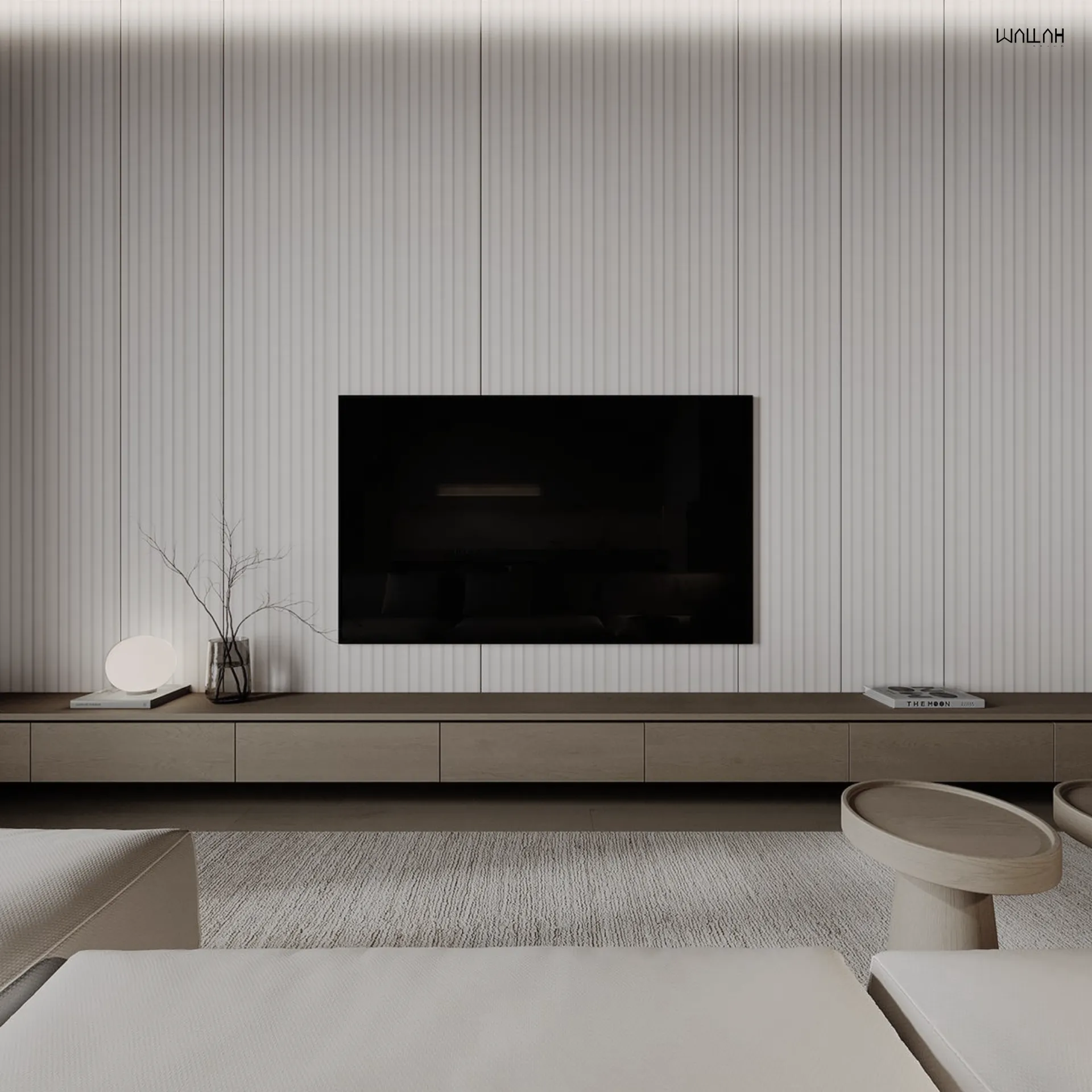 แผ่นผนังลายไม้ ไม้ระแนงตกแต่งผนัง WPC | WALLAH