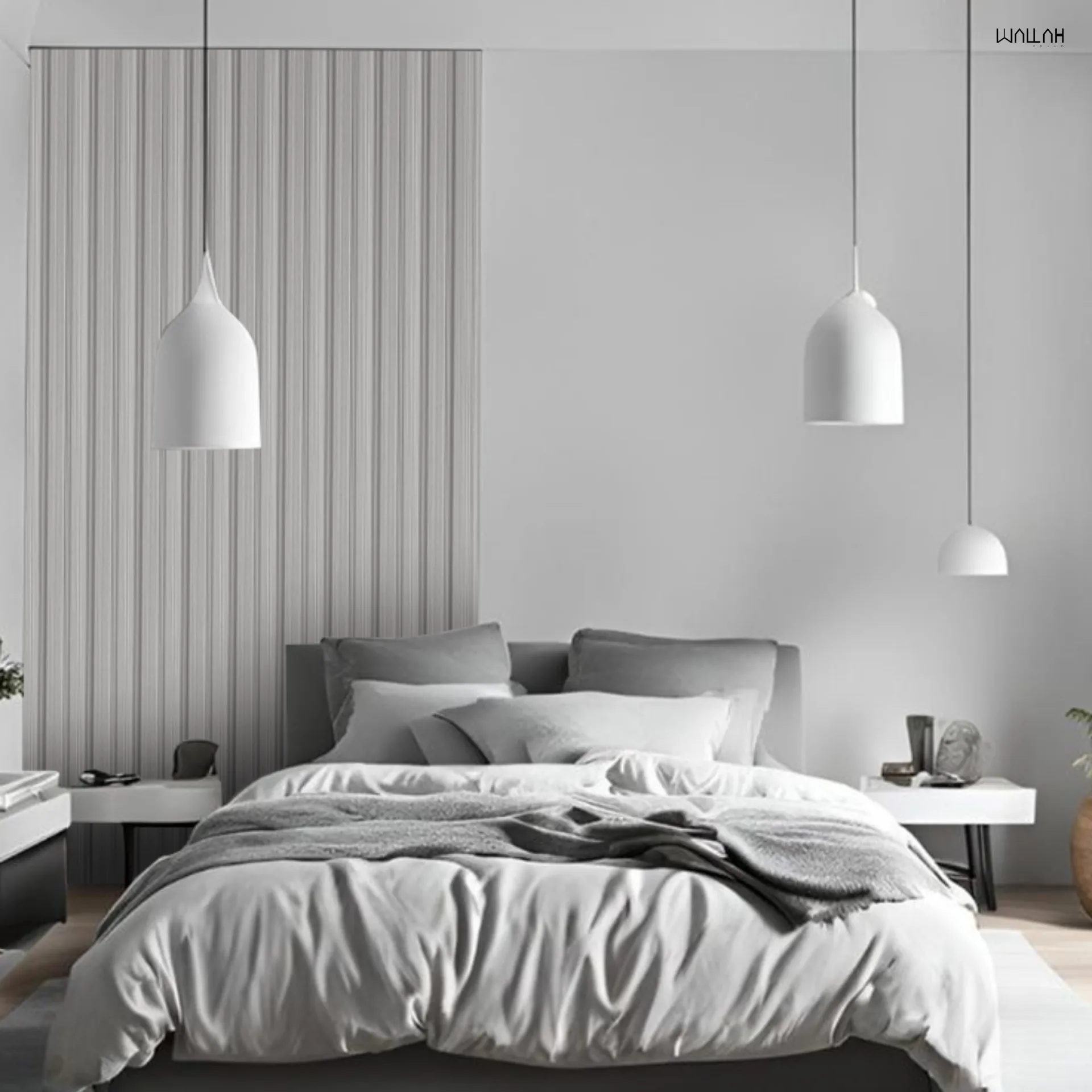 Wallah Brand แผ่นผนังลายไม้ ไม้ระแนงตกแต่งผนัง WPC