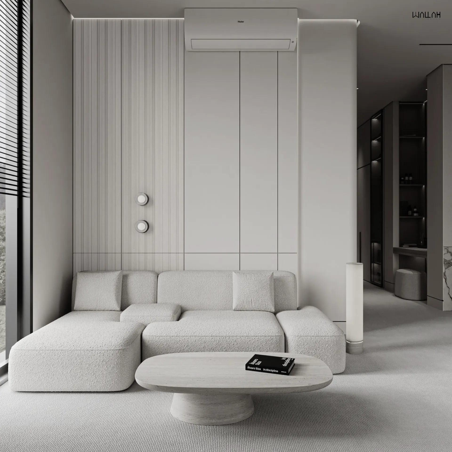 Wallah Brand แผ่นผนังลายไม้ ไม้ระแนงตกแต่งผนัง WPC