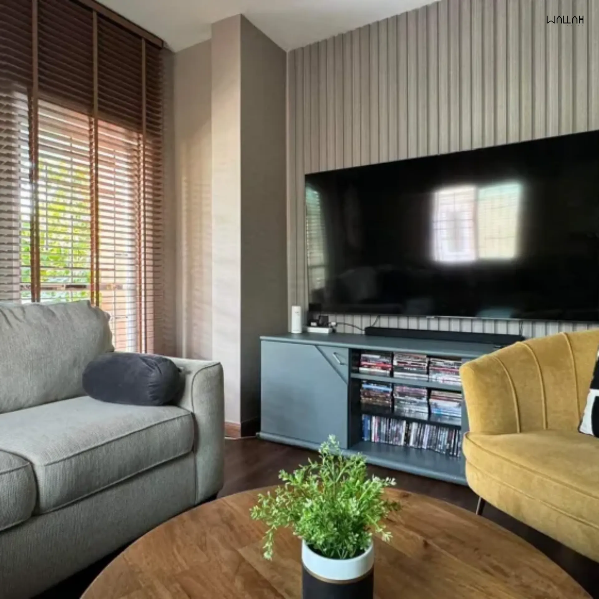 แผ่นผนังลายไม้ ไม้ระแนงตกแต่งผนัง WPC | WALLAH