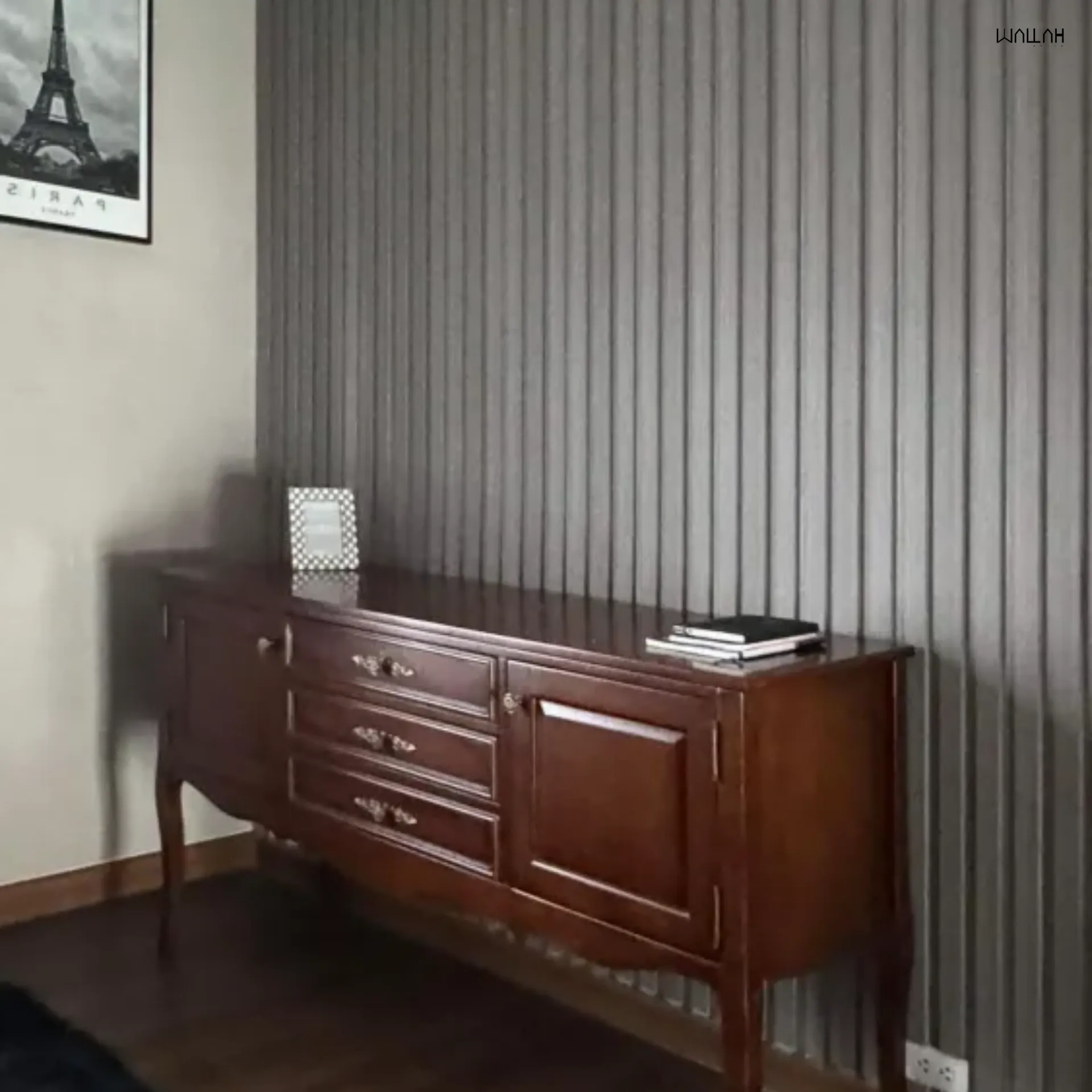 แผ่นผนังลายไม้ ไม้ระแนงตกแต่งผนัง WPC | WALLAH