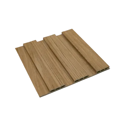 Wallah Brand แผ่นผนังลายไม้ ไม้ระแนงตกแต่งผนัง WPC