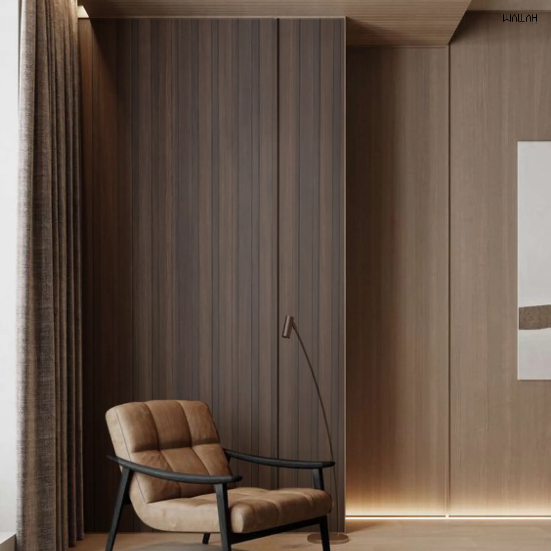 Wallah Brand แผ่นผนังลายไม้ ไม้ระแนงตกแต่งผนัง WPC