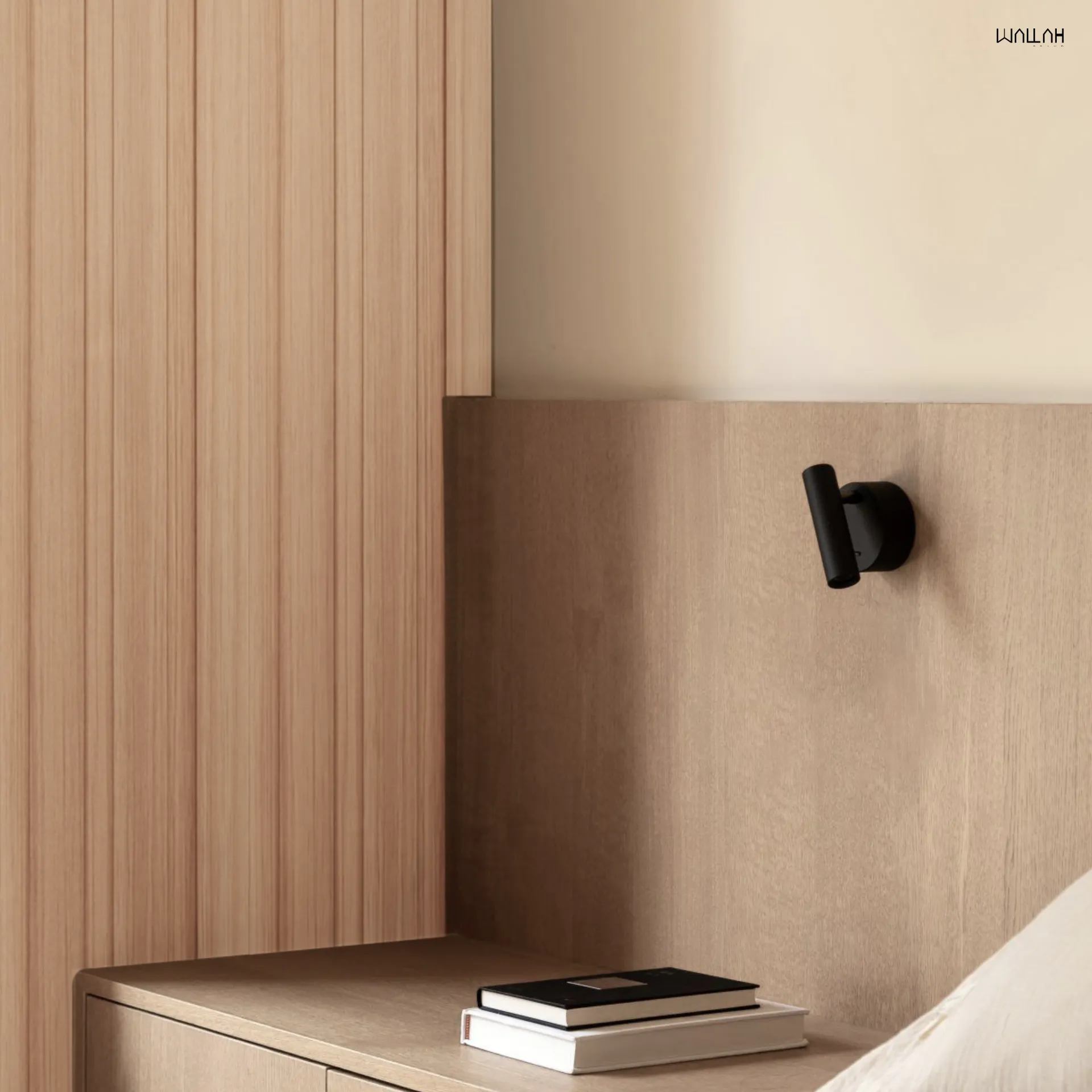 Wallah Brand แผ่นผนังลายไม้ ไม้ระแนงตกแต่งผนัง WPC