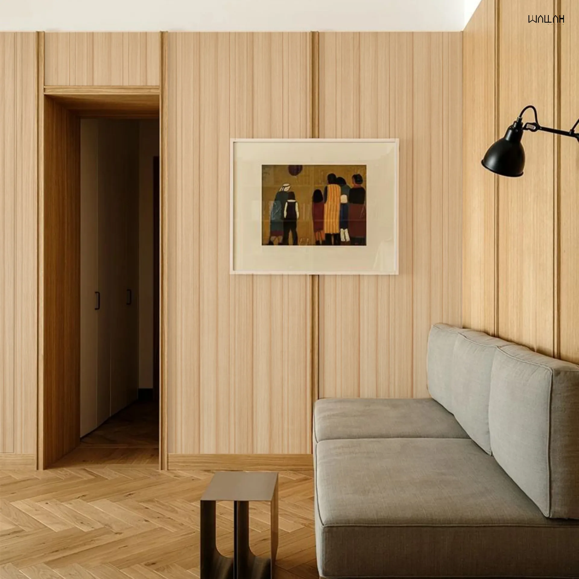 Wallah Brand แผ่นผนังลายไม้ ไม้ระแนงตกแต่งผนัง WPC