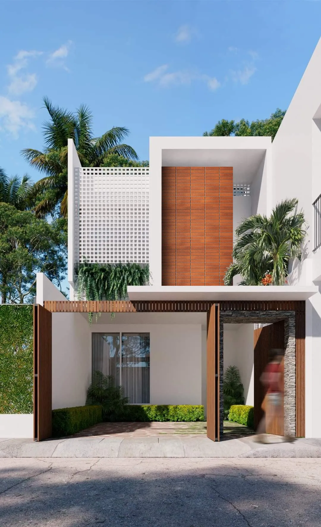 Wallah Brand แผ่นผนังลายอิฐ แผ่นอิฐเทียม ติดตั้งแผ่นผนังตกแต่งสําเร็จรูป