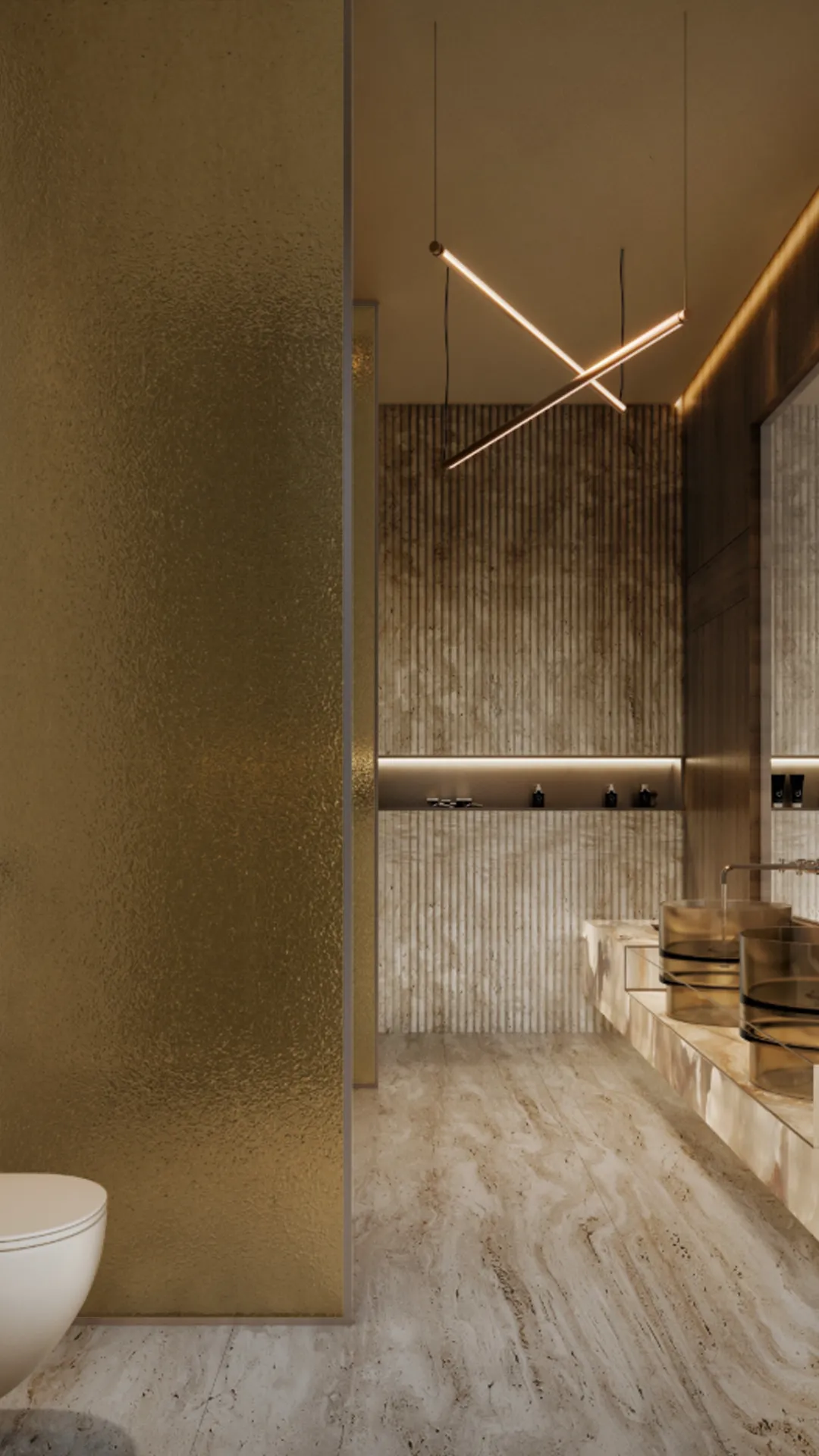 ผนังตกแต่งสําเร็จรูป แผ่นผนังลายหินอ่อนผิวด้าน - Wallah Brand