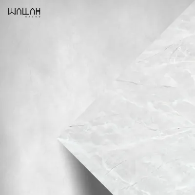 Marble แผ่นผนังลายหินอ่อนผิวเงา - Wallah Brand