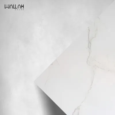 Marble แผ่นผนังลายหินอ่อนผิวเงา - Wallah Brand