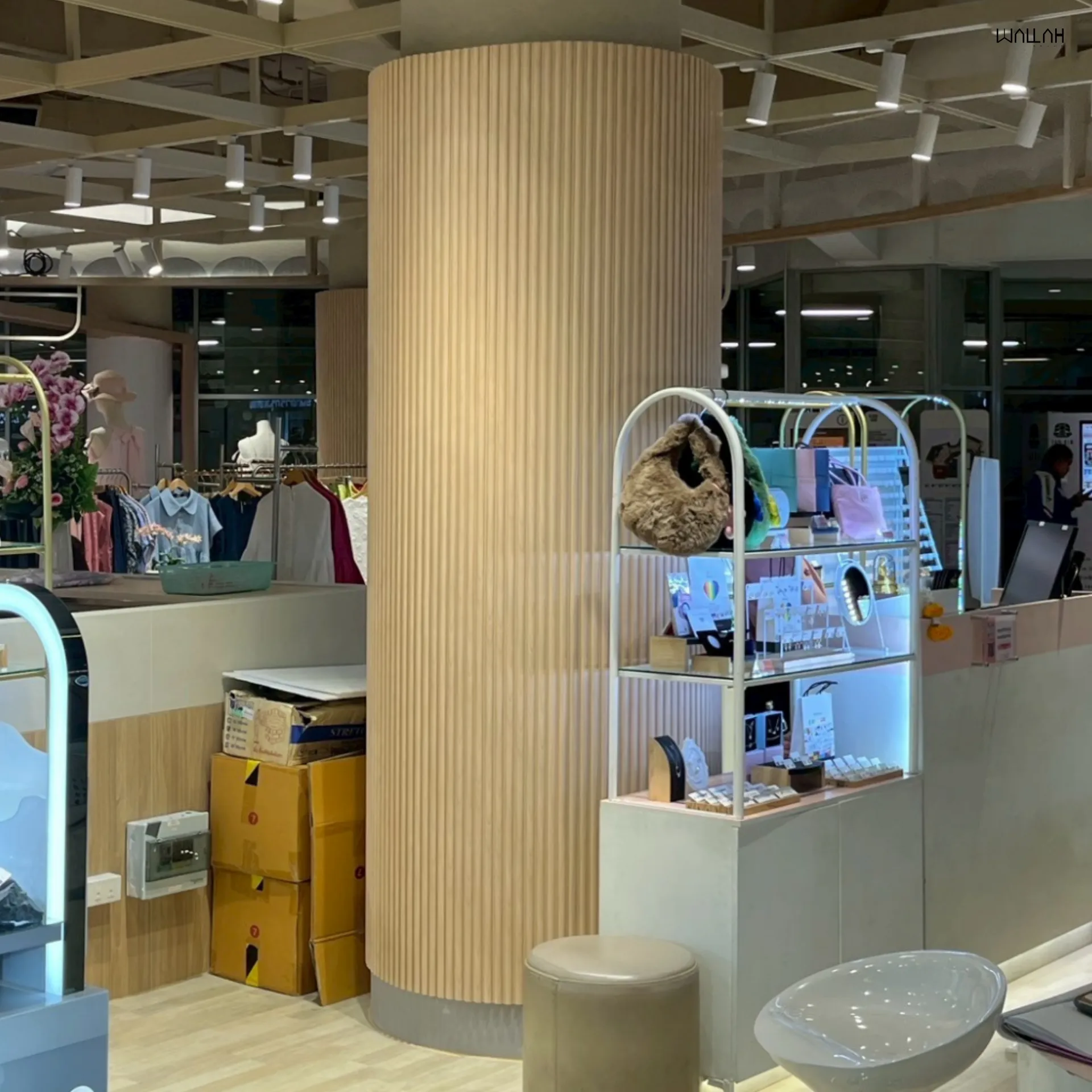 ระแนงลอนโค้ง ผนังตกแต่งรุ่นใหม่  | WALLAH