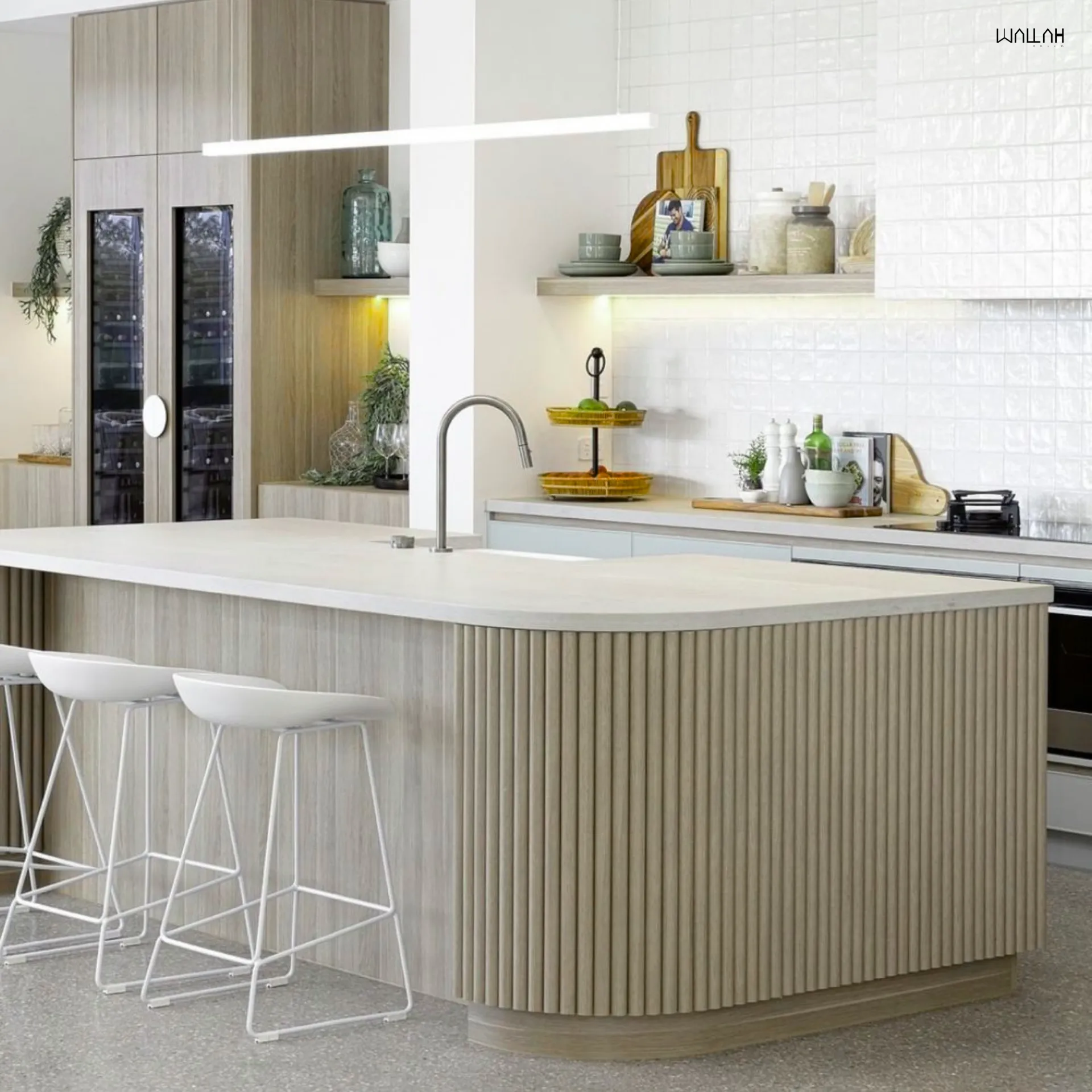 แผ่นผนังลายไม้ ไม้ระแนงตกแต่งผนัง WPC | WALLAH