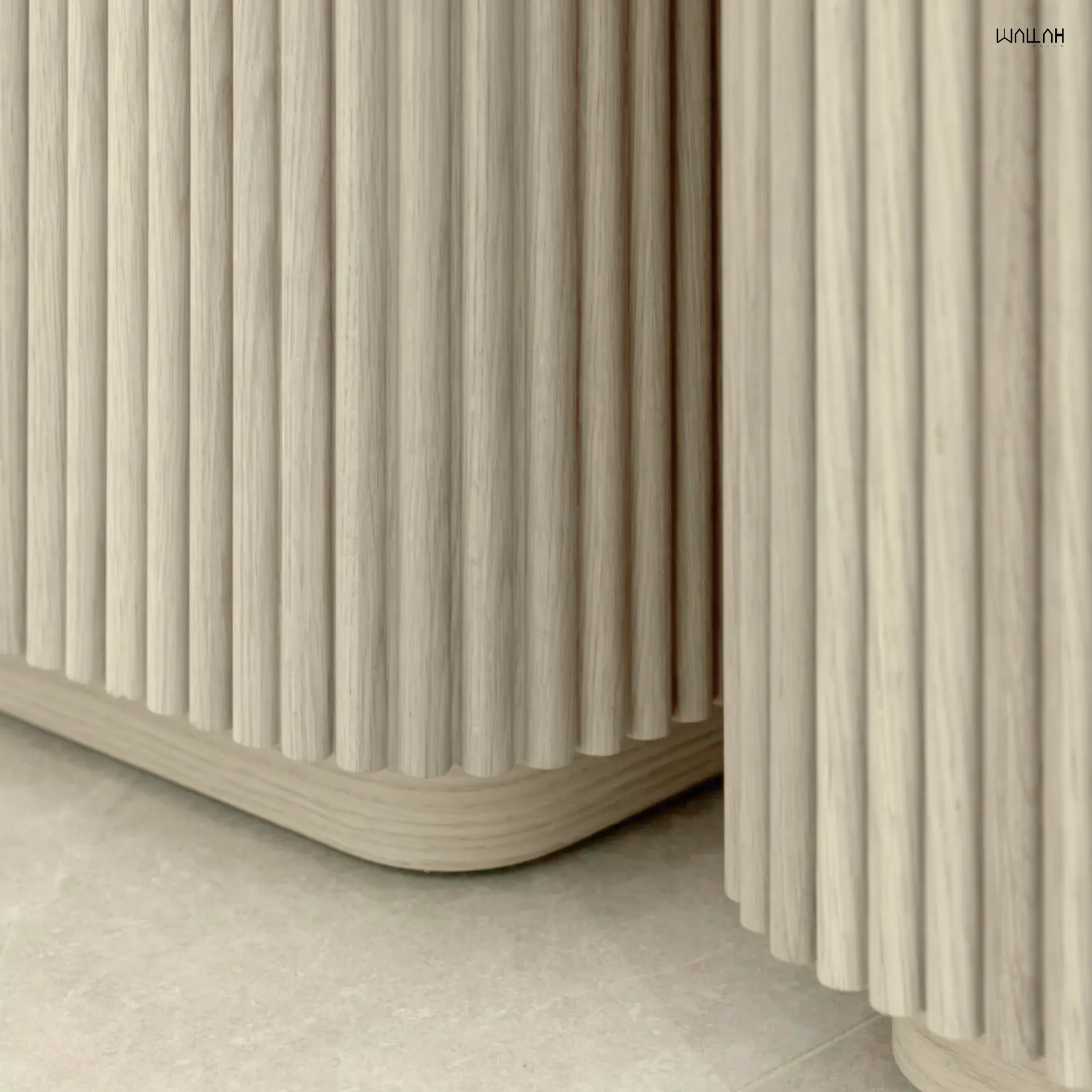 แผ่นผนังลายไม้ ไม้ระแนงตกแต่งผนัง WPC | WALLAH