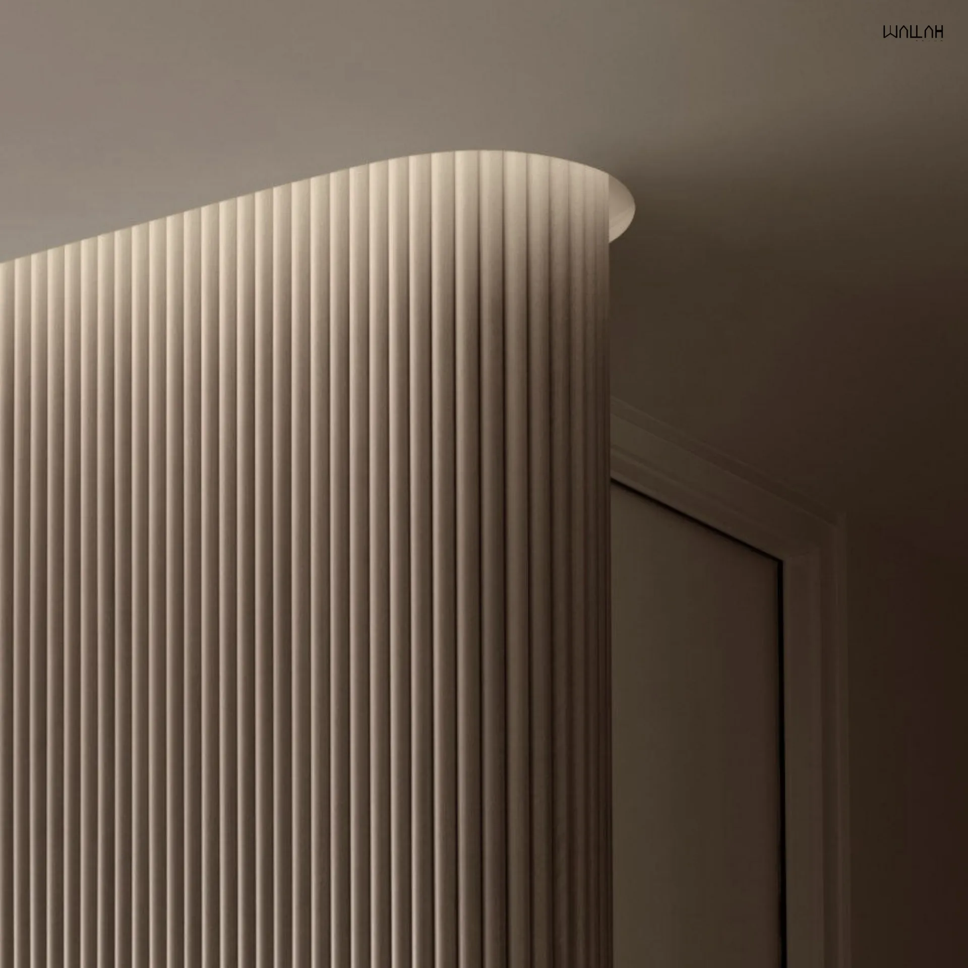 แผ่นผนังลายไม้ ไม้ระแนงตกแต่งผนัง WPC | WALLAH