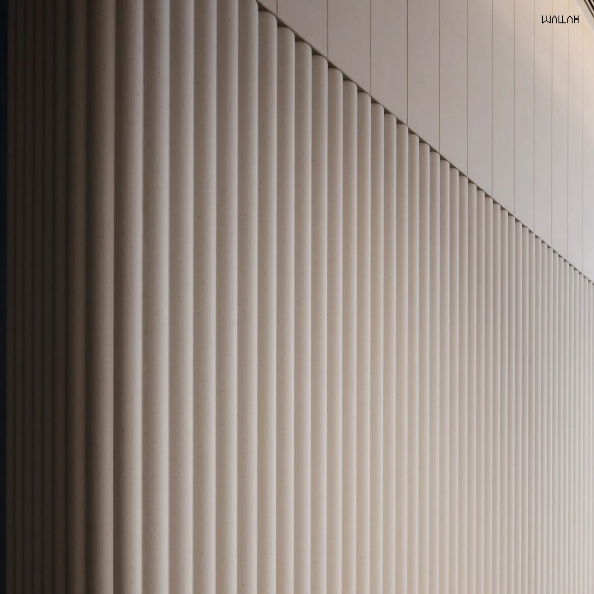 แผ่นผนังลายไม้ ไม้ระแนงตกแต่งผนัง WPC | WALLAH