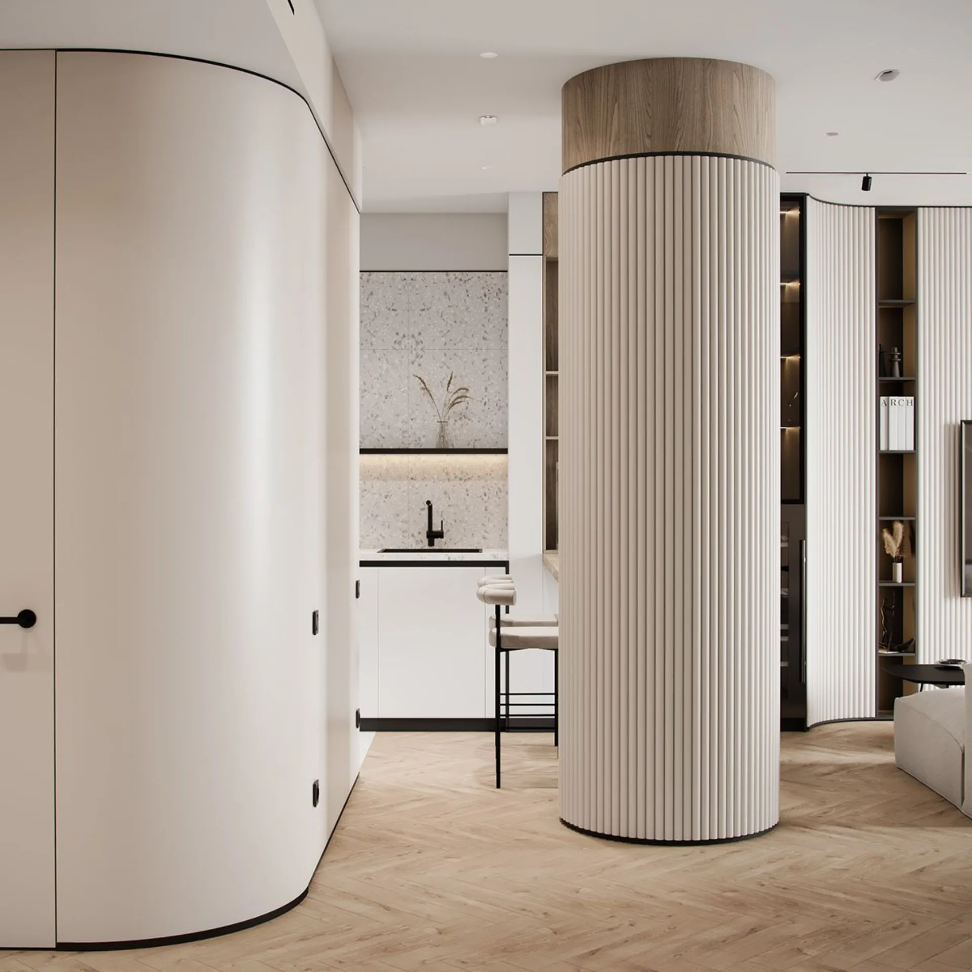 แผ่นผนังลายไม้ ไม้ระแนงตกแต่งผนัง WPC | WALLAH