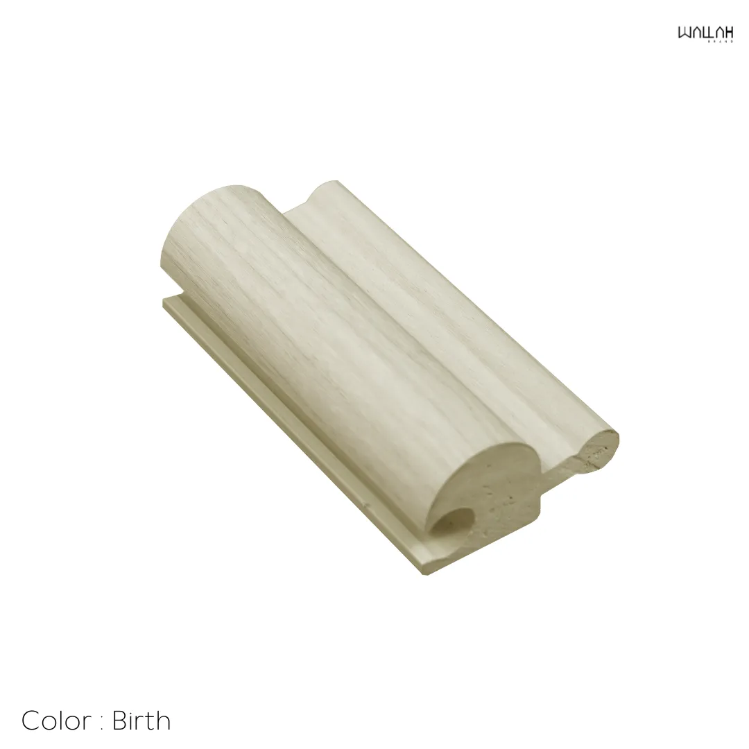 ระแนงลอนโค้ง ผนังตกแต่งรุ่นใหม่  | WALLAH