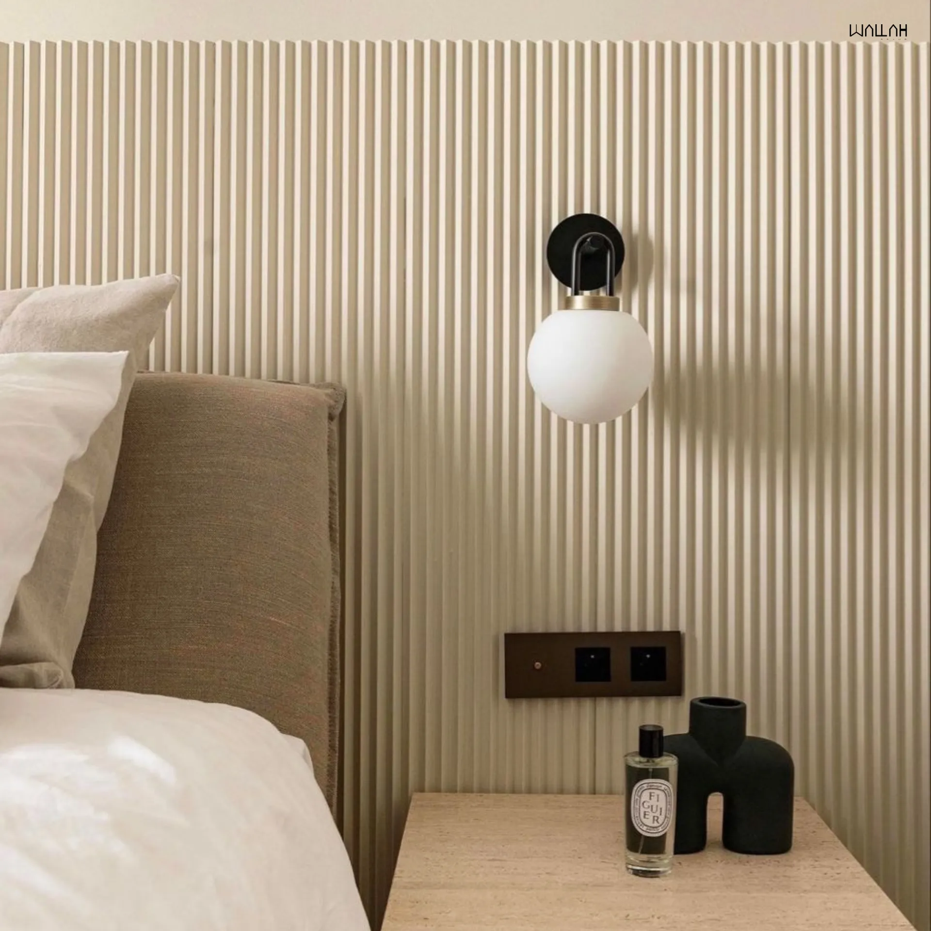 ระแนงไม้เทียม ผนังตกแต่งรุ่นใหม่  | WALLAH