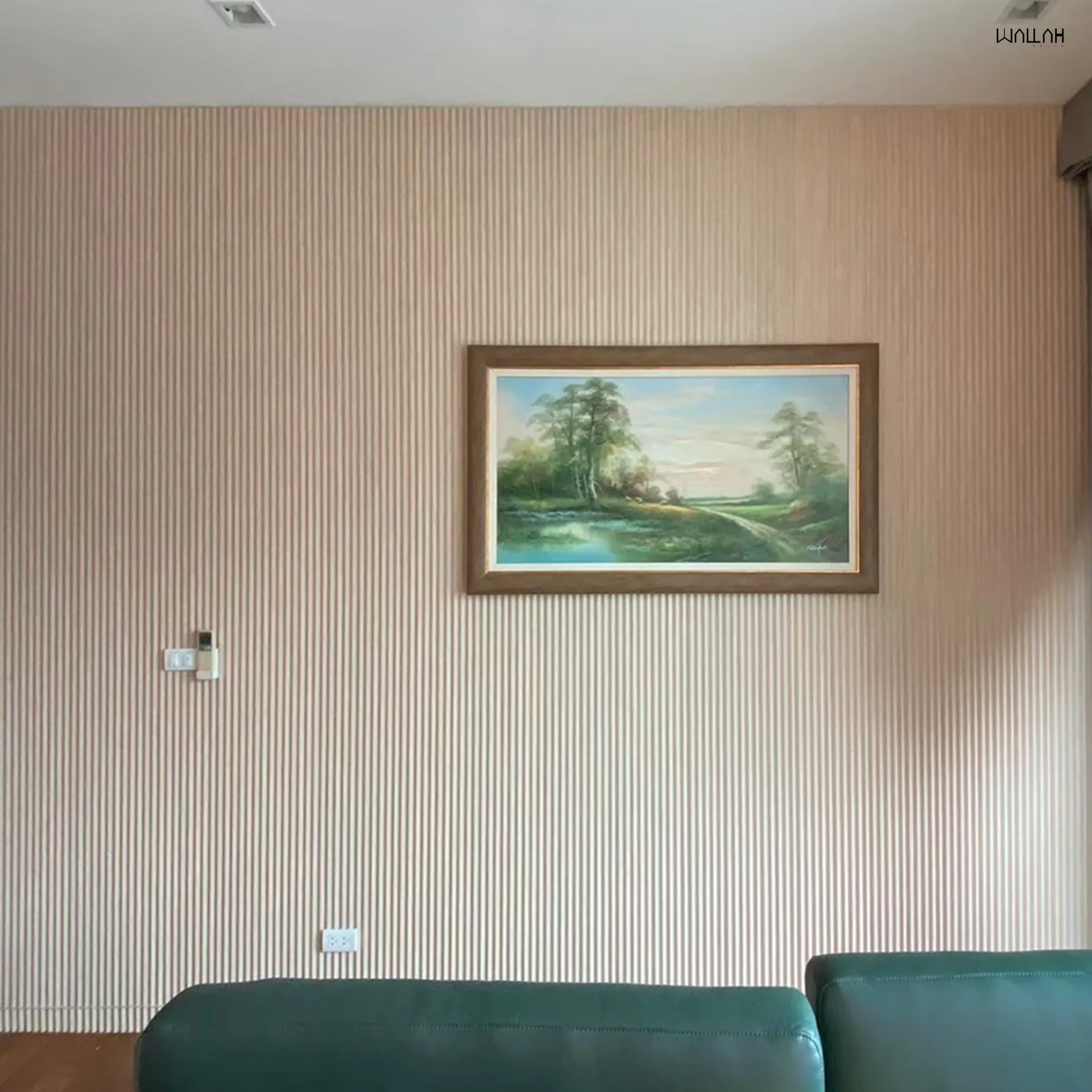 ระแนงไม้เทียม ผนังตกแต่งรุ่นใหม่  | WALLAH