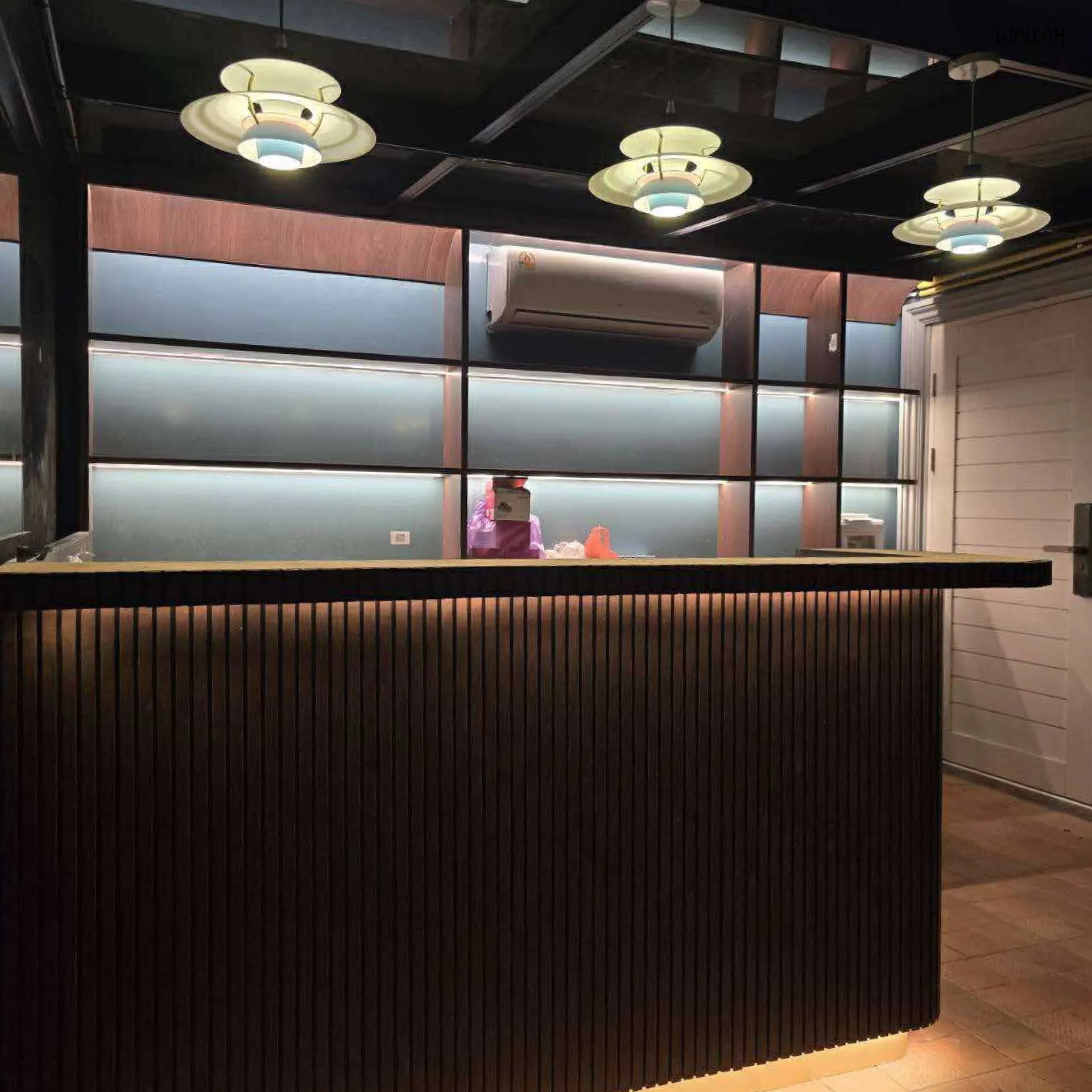 ระแนงลอนโค้ง ผนังตกแต่งรุ่นใหม่  | WALLAH