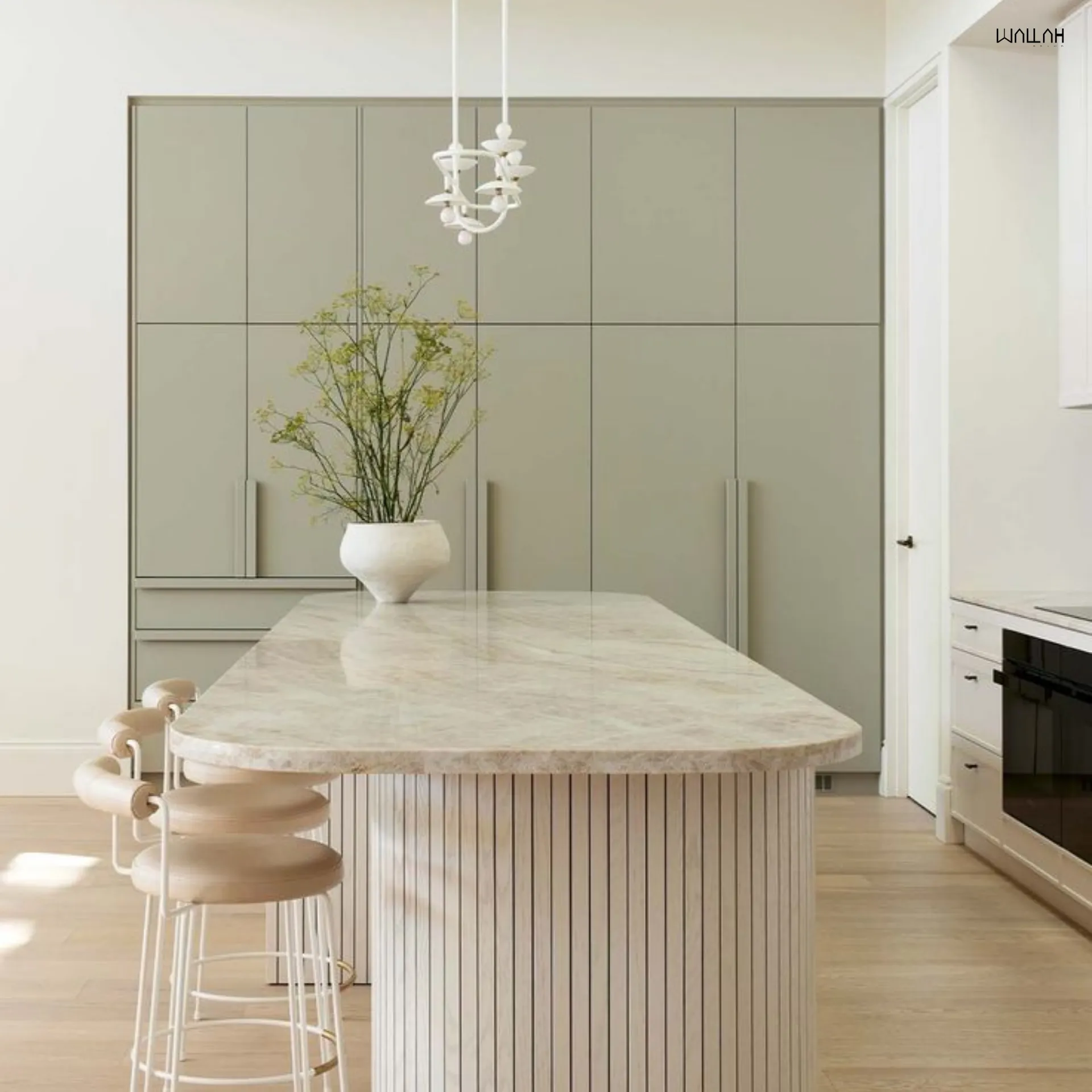 ระแนงลอนโค้ง ผนังตกแต่งรุ่นใหม่  | WALLAH