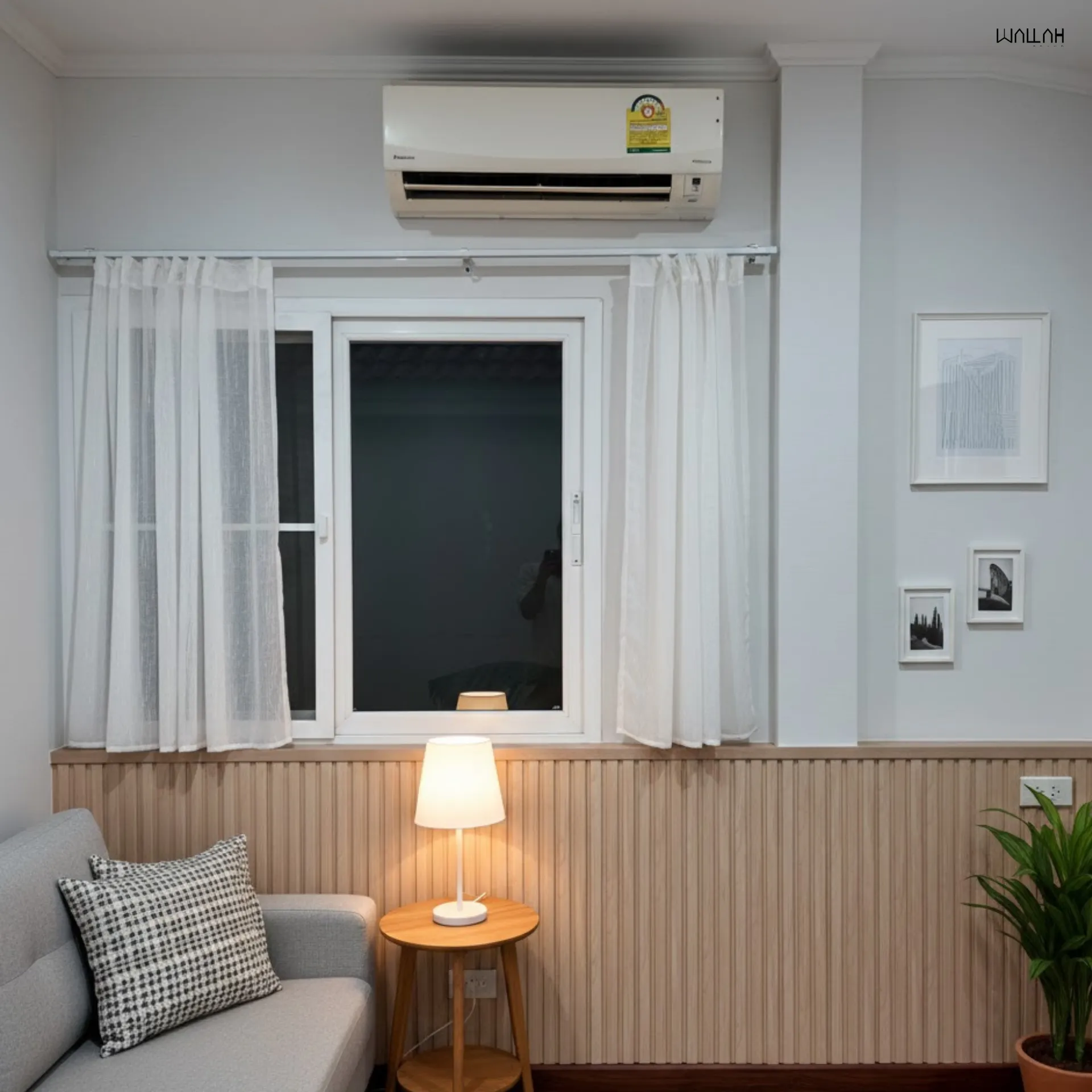 ระแนงไม้เทียม ผนังตกแต่งรุ่นใหม่  | WALLAH