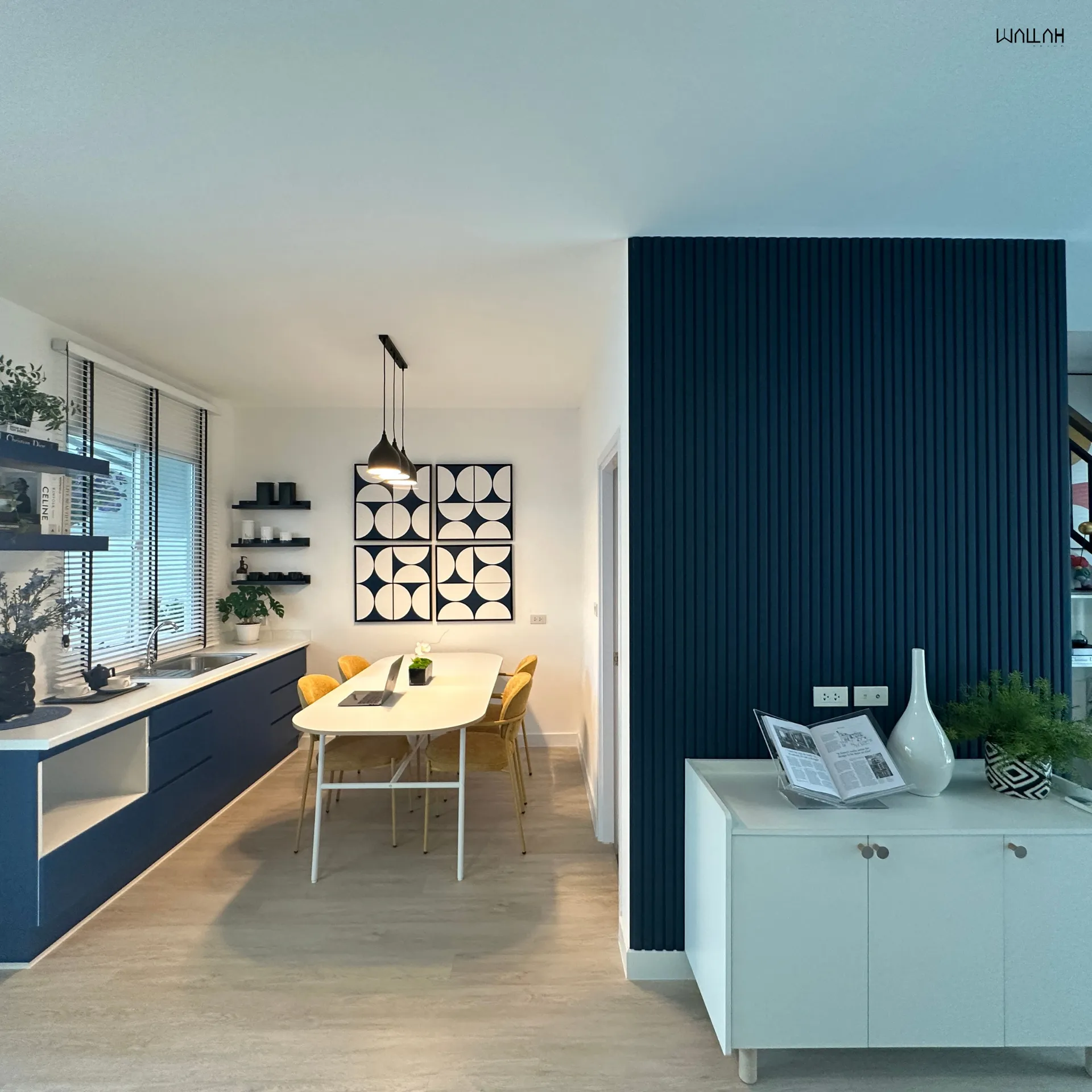 ระแนงไม้เทียม ผนังตกแต่งรุ่นใหม่  | WALLAH