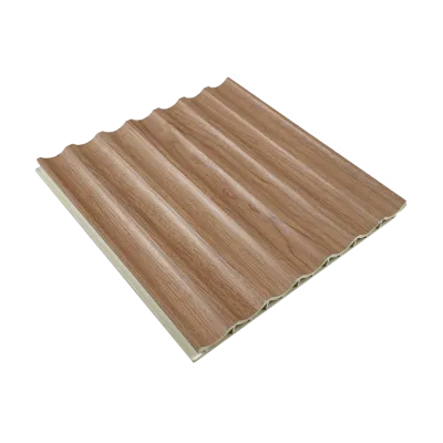 Wallah Brand แผ่นผนังลายไม้ ไม้ระแนงตกแต่งผนัง WPC ผนังตกแต่งภายใน