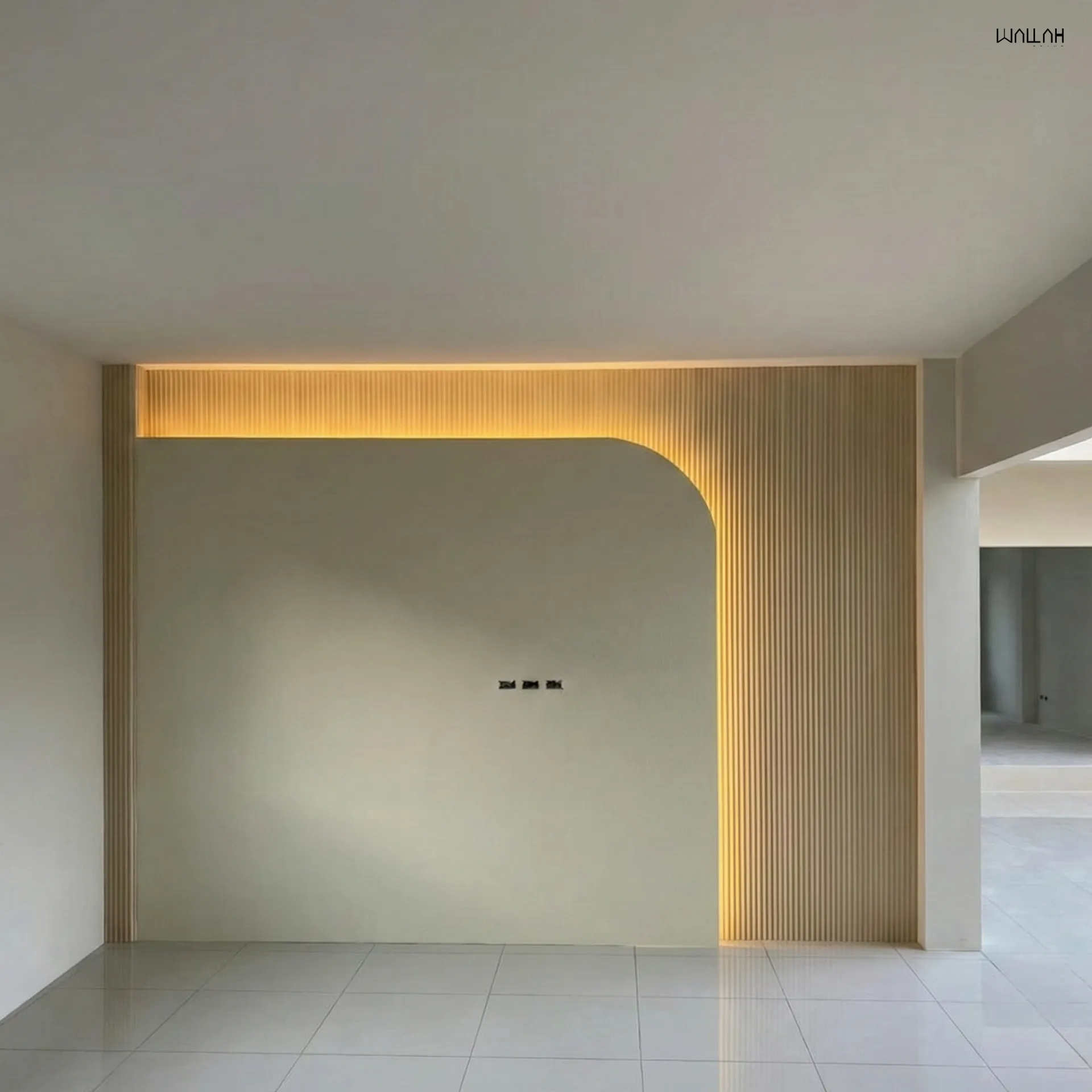 แผ่นผนังลายไม้ ไม้ระแนงตกแต่งผนัง WPC | WALLAH