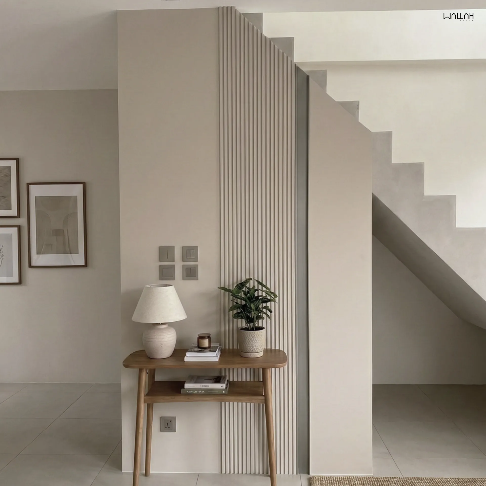 แผ่นผนังลายไม้ ไม้ระแนงตกแต่งผนัง WPC | WALLAH