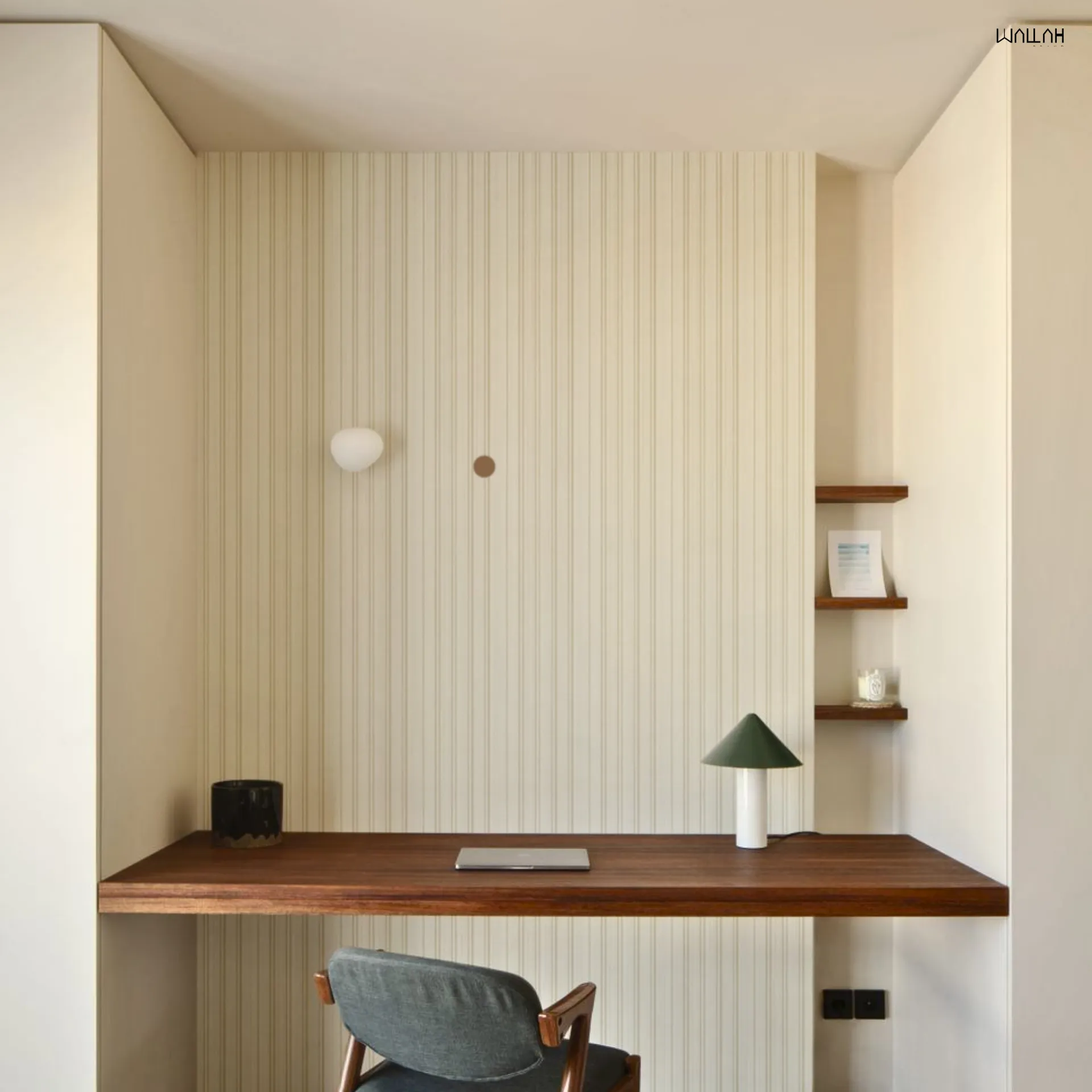 แผ่นผนังลายไม้ ไม้ระแนงตกแต่งผนัง WPC | WALLAH