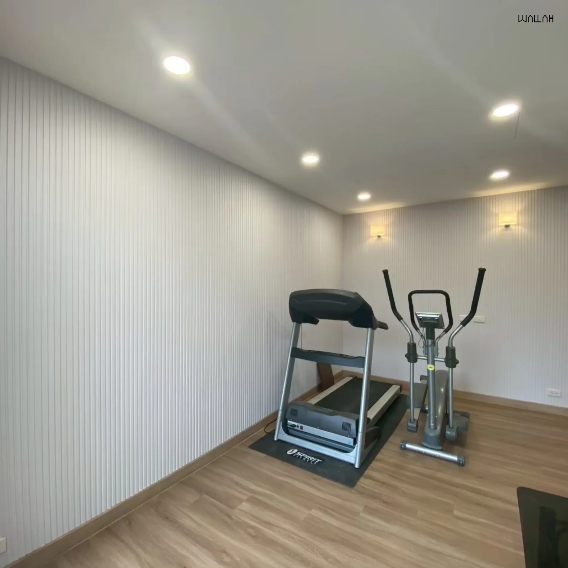 แผ่นผนังลายไม้ ไม้ระแนงตกแต่งผนัง WPC | WALLAH