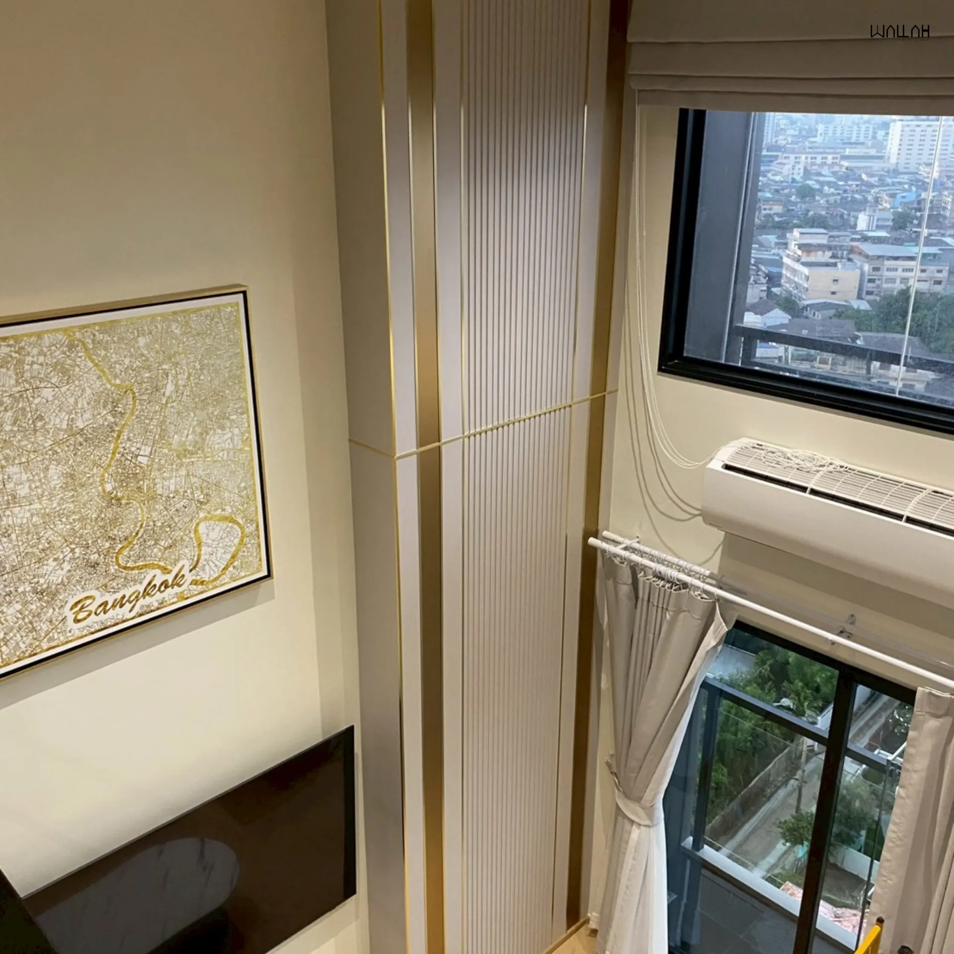 แผ่นผนังลายไม้ ไม้ระแนงตกแต่งผนัง WPC | WALLAH