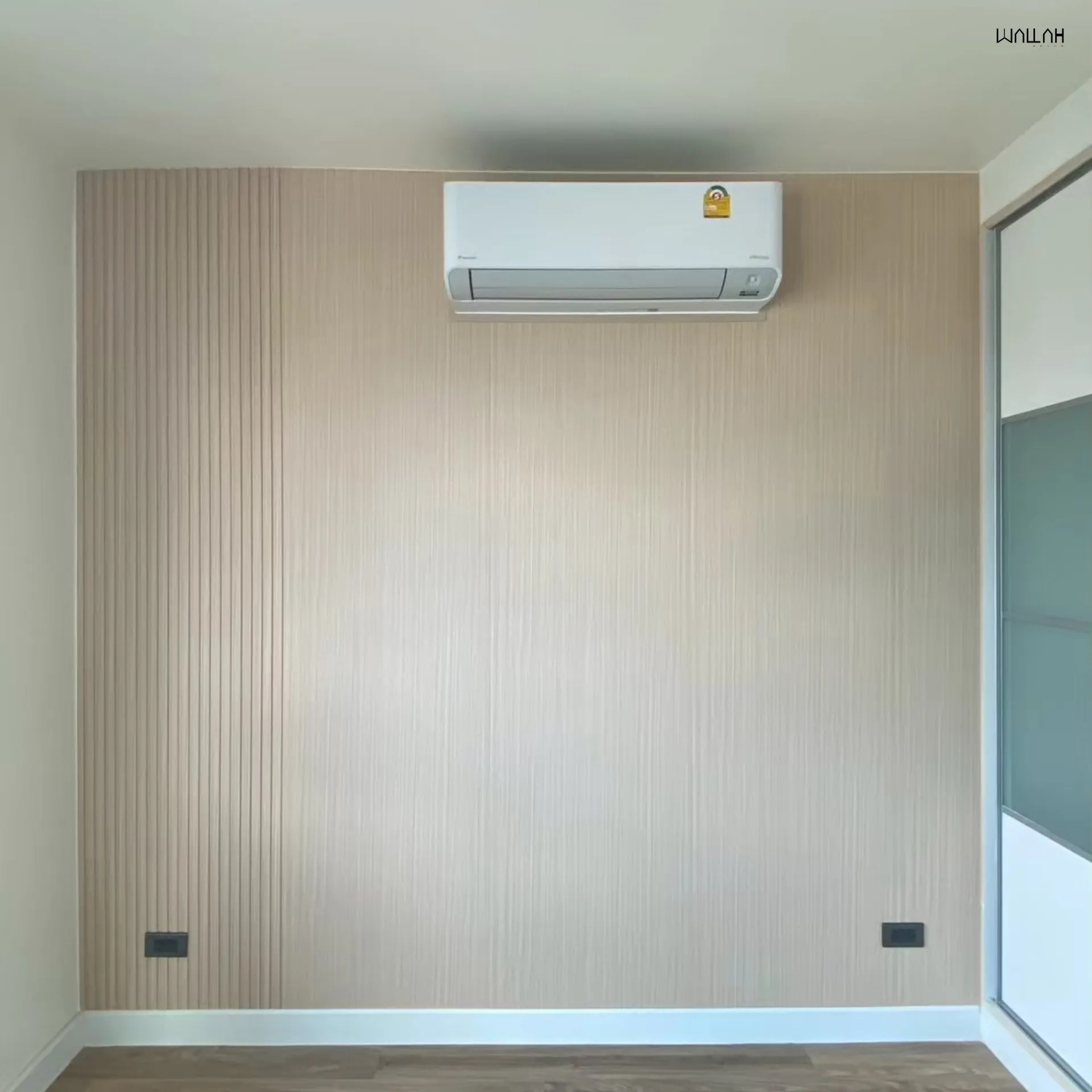 แผ่นผนังลายไม้ ไม้ระแนงตกแต่งผนัง WPC | WALLAH