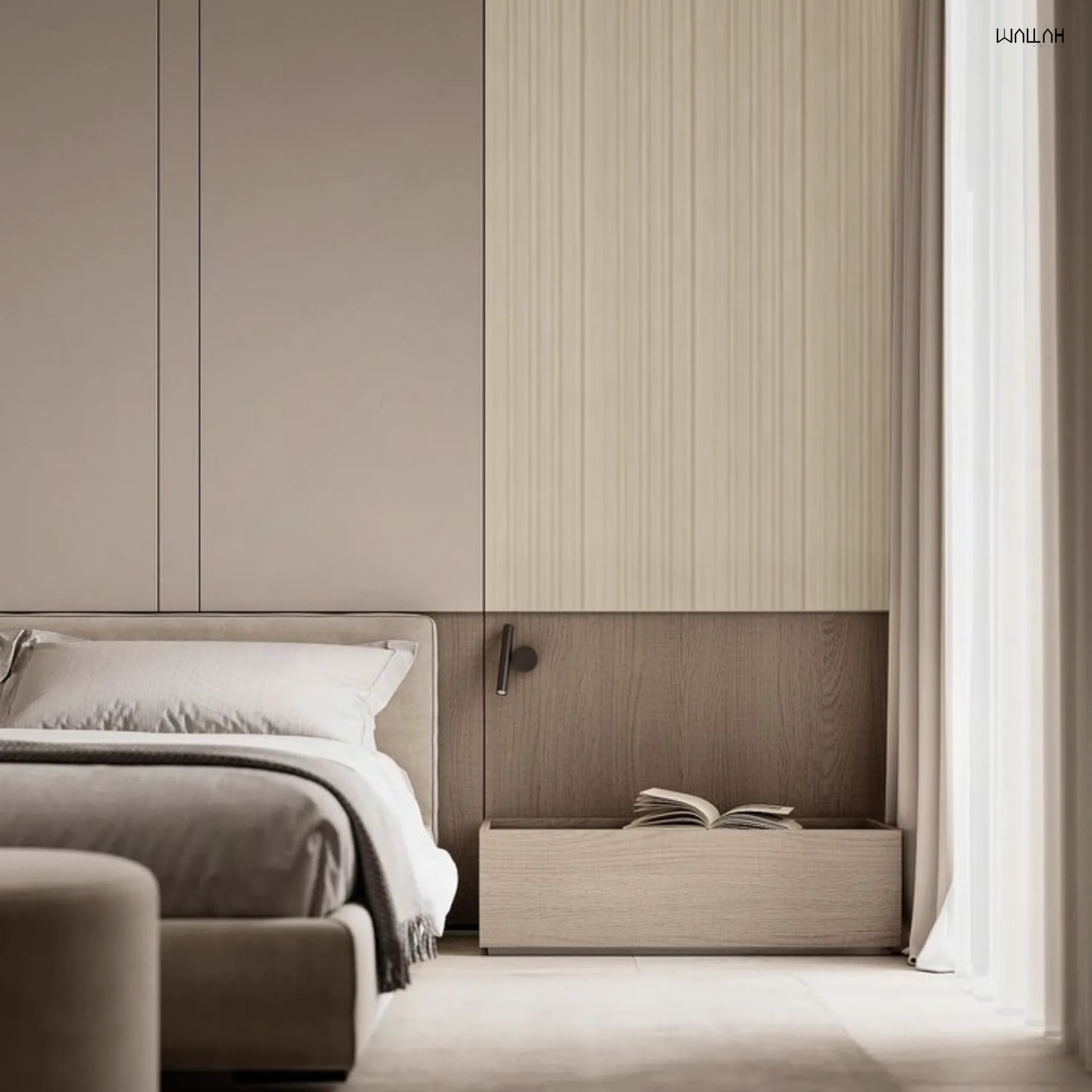 แผ่นผนังลายไม้ ไม้ระแนงตกแต่งผนัง WPC | WALLAH