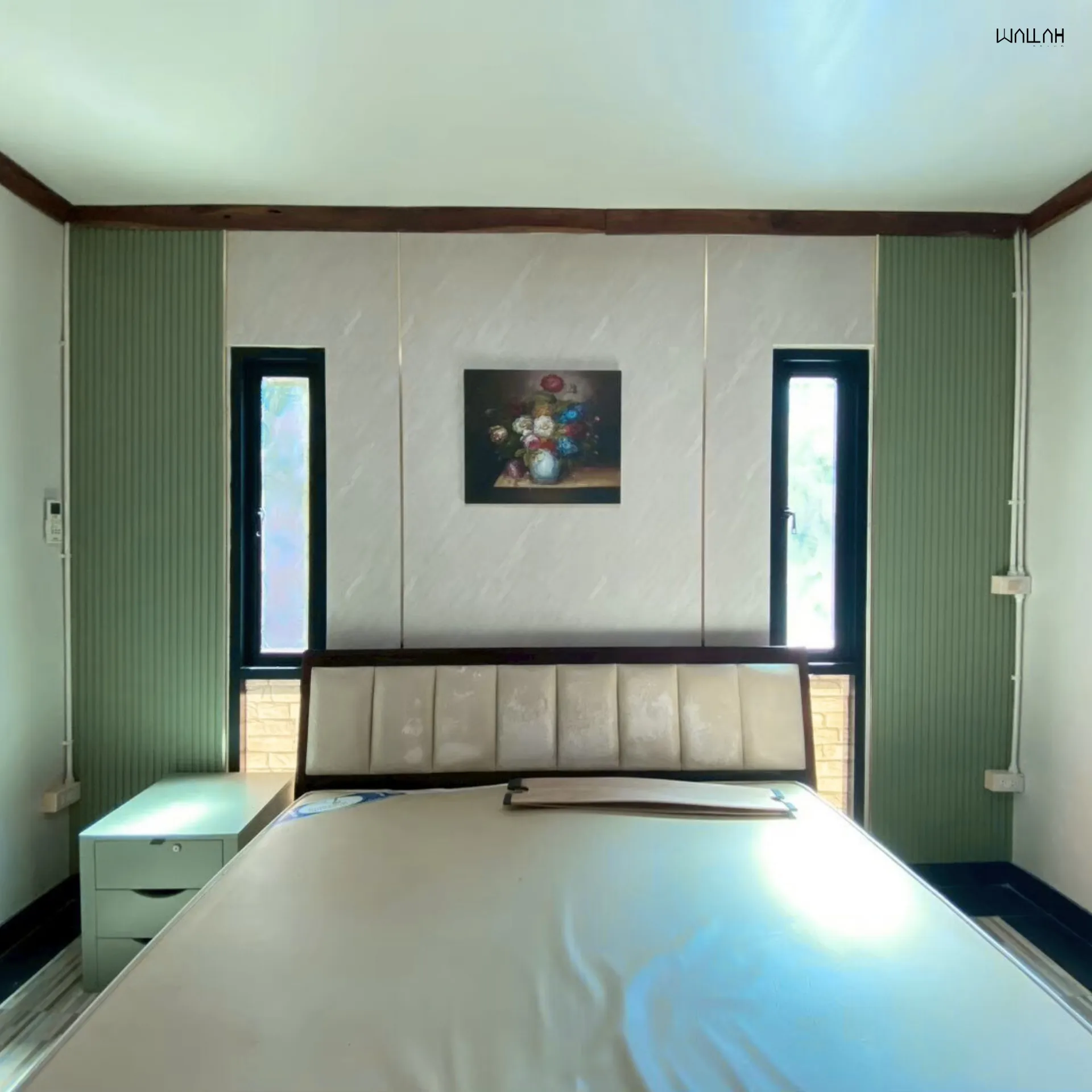 แผ่นผนังลายไม้ ไม้ระแนงตกแต่งผนัง WPC | WALLAH