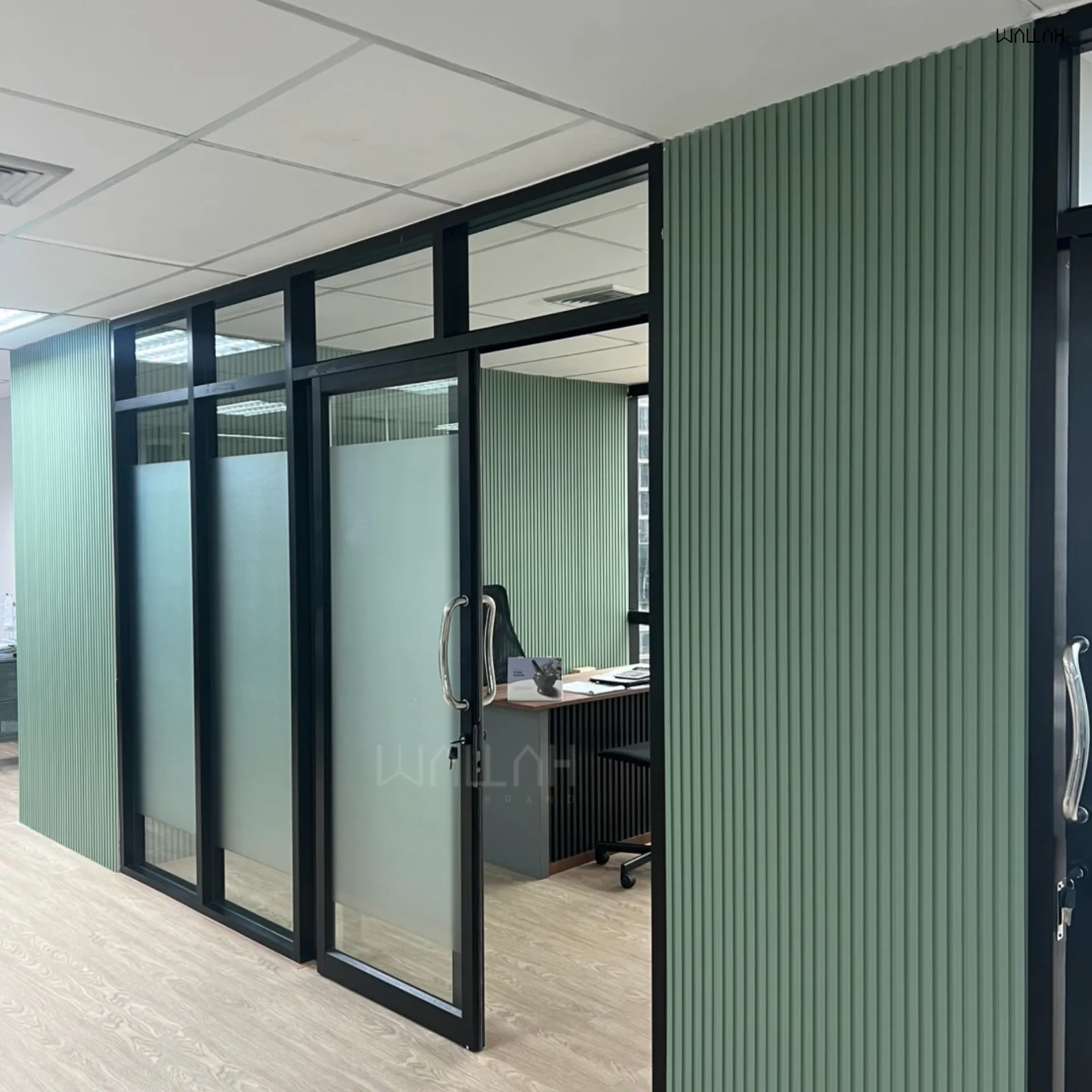 แผ่นผนังลายไม้ ไม้ระแนงตกแต่งผนัง WPC | WALLAH