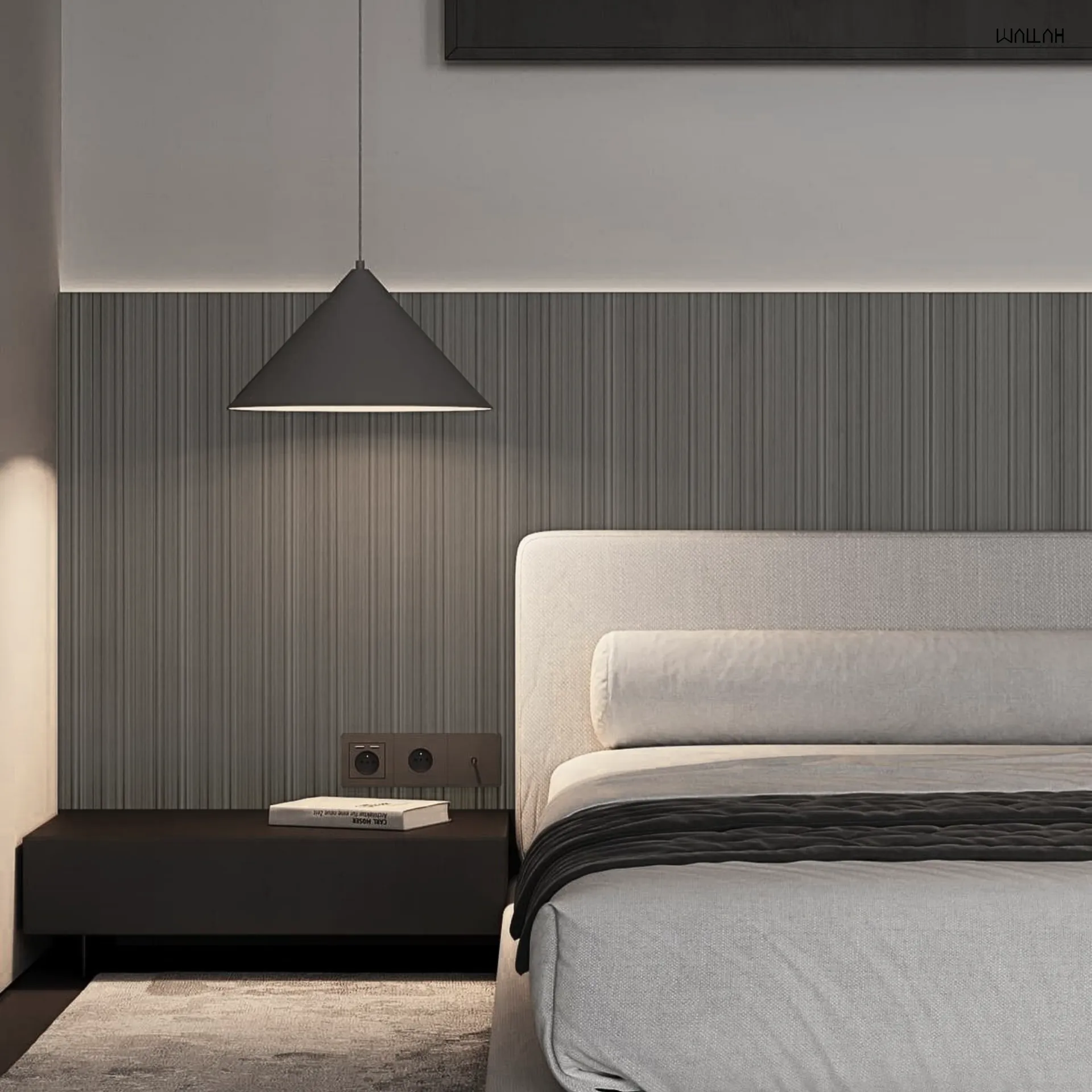 แผ่นผนังลายไม้ ไม้ระแนงตกแต่งผนัง WPC | WALLAH