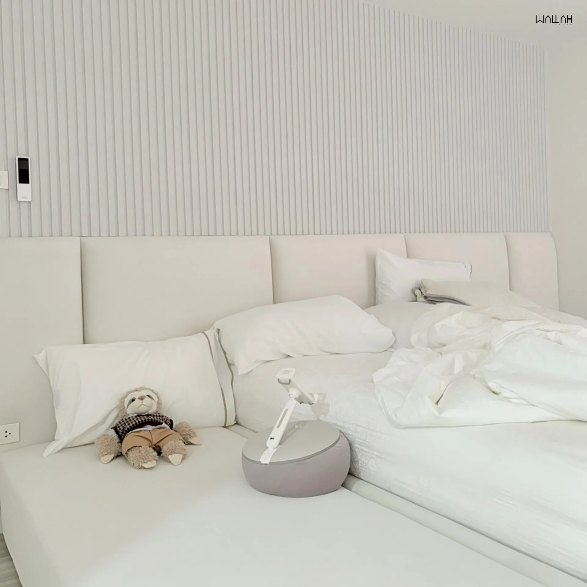 แผ่นผนังลายไม้ ไม้ระแนงตกแต่งผนัง WPC | WALLAH