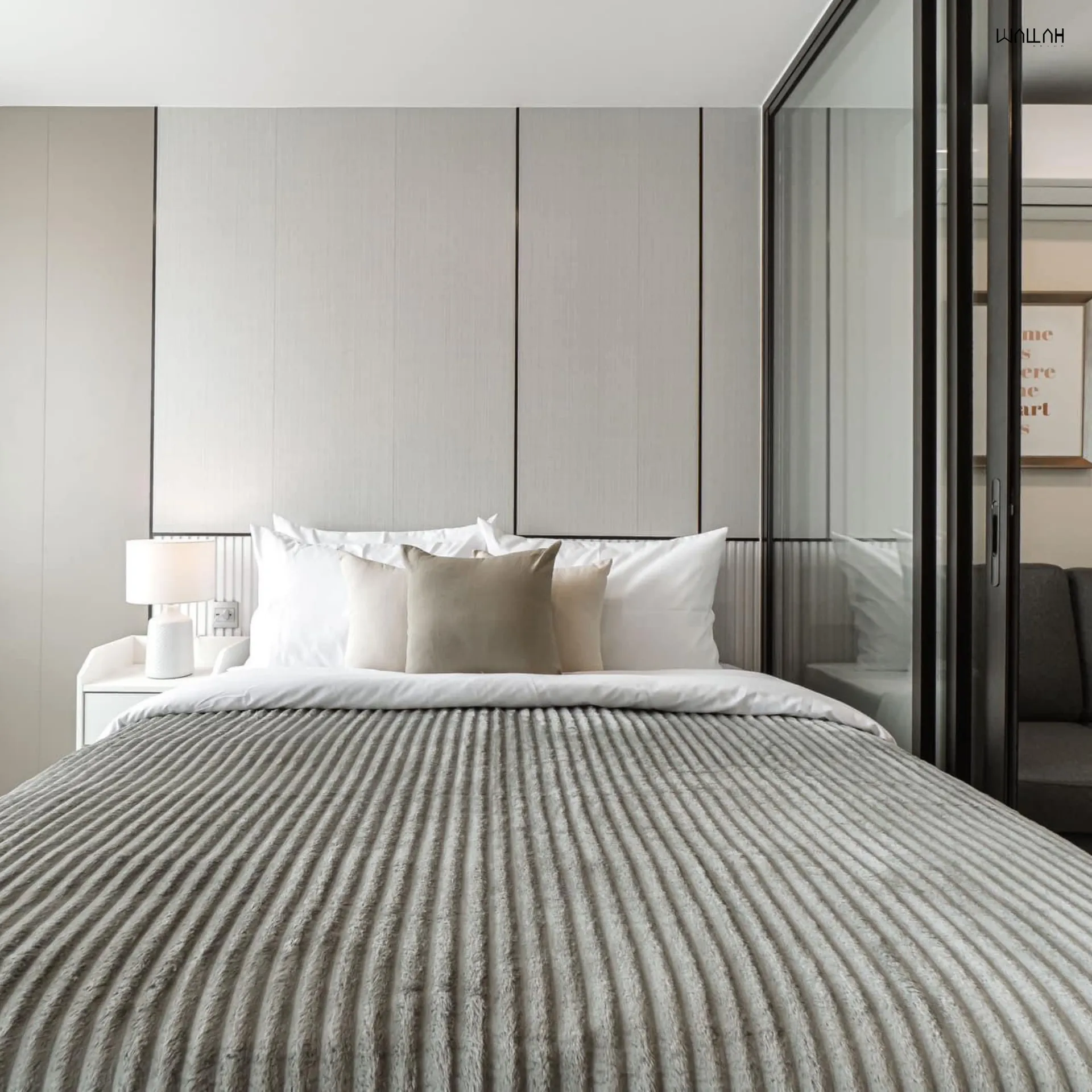 แผ่นผนังลายไม้ ไม้ระแนงตกแต่งผนัง WPC | WALLAH