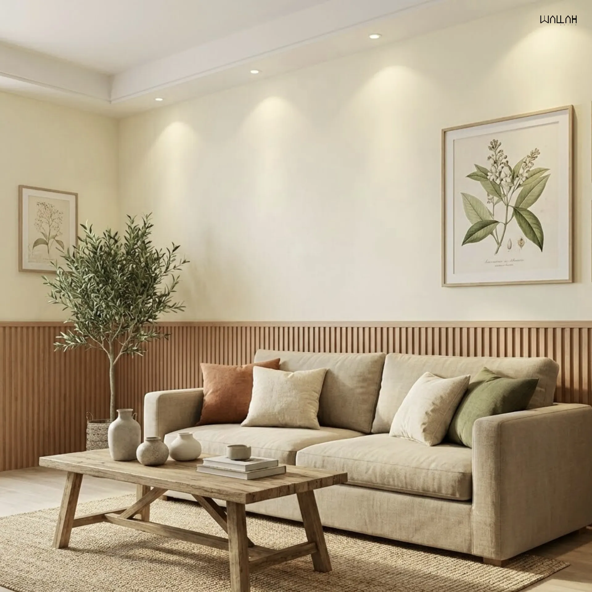 แผ่นผนังลายไม้ ไม้ระแนงตกแต่งผนัง WPC | WALLAH