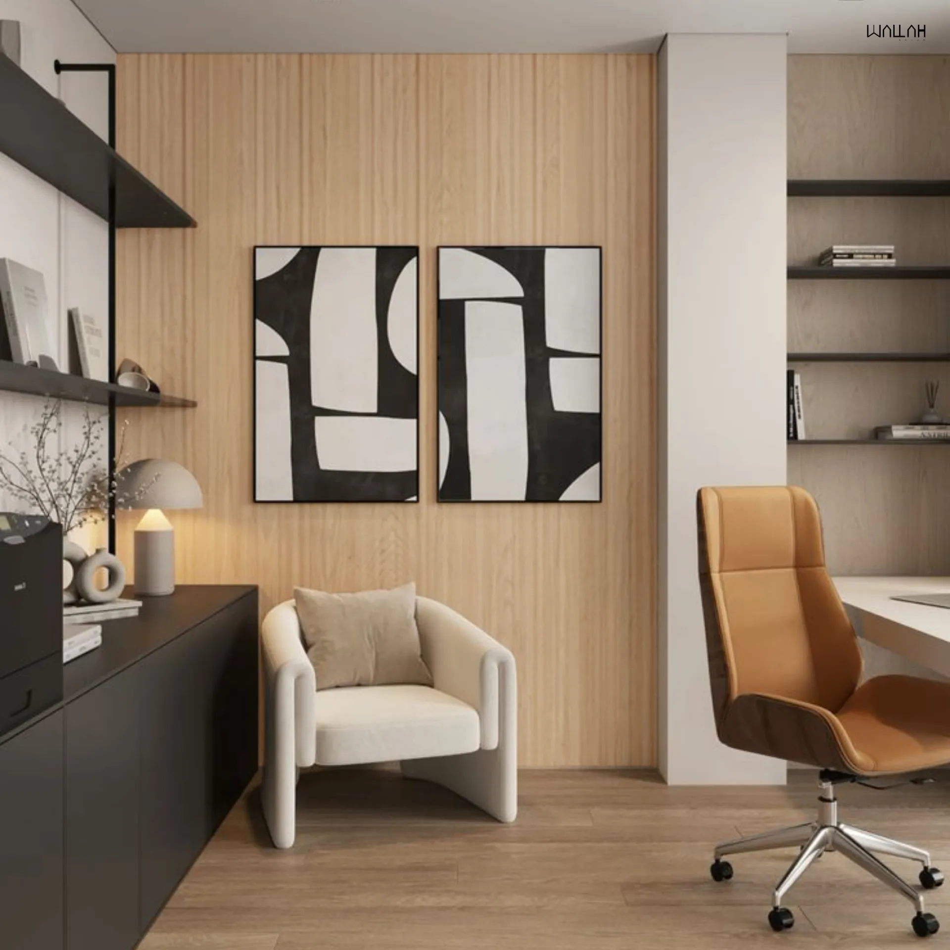 แผ่นผนังลายไม้ ไม้ระแนงตกแต่งผนัง WPC | WALLAH